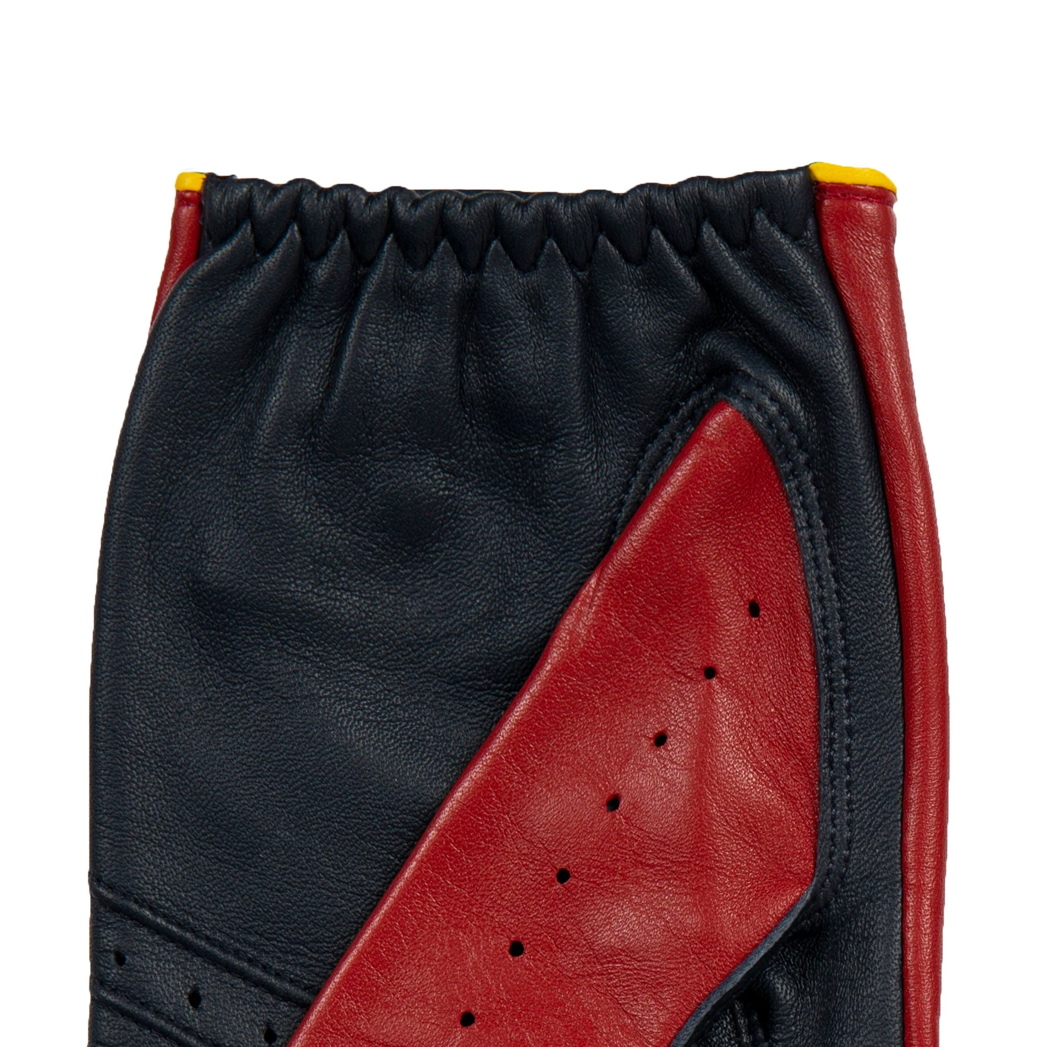 Men’s Touchscreen Three-Colour Leather Driving Gloves - Image 45