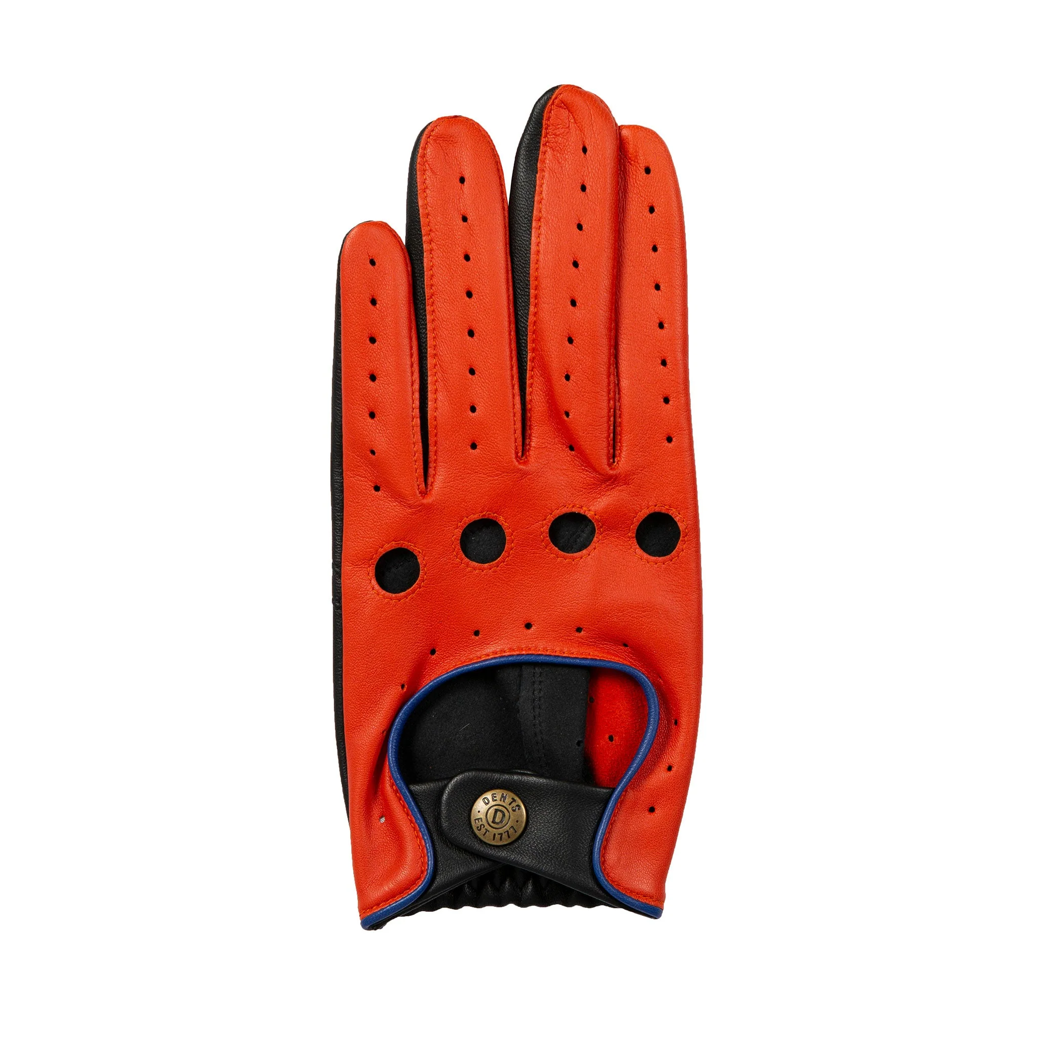 Men’s Touchscreen Three-Colour Leather Driving Gloves - Image 53
