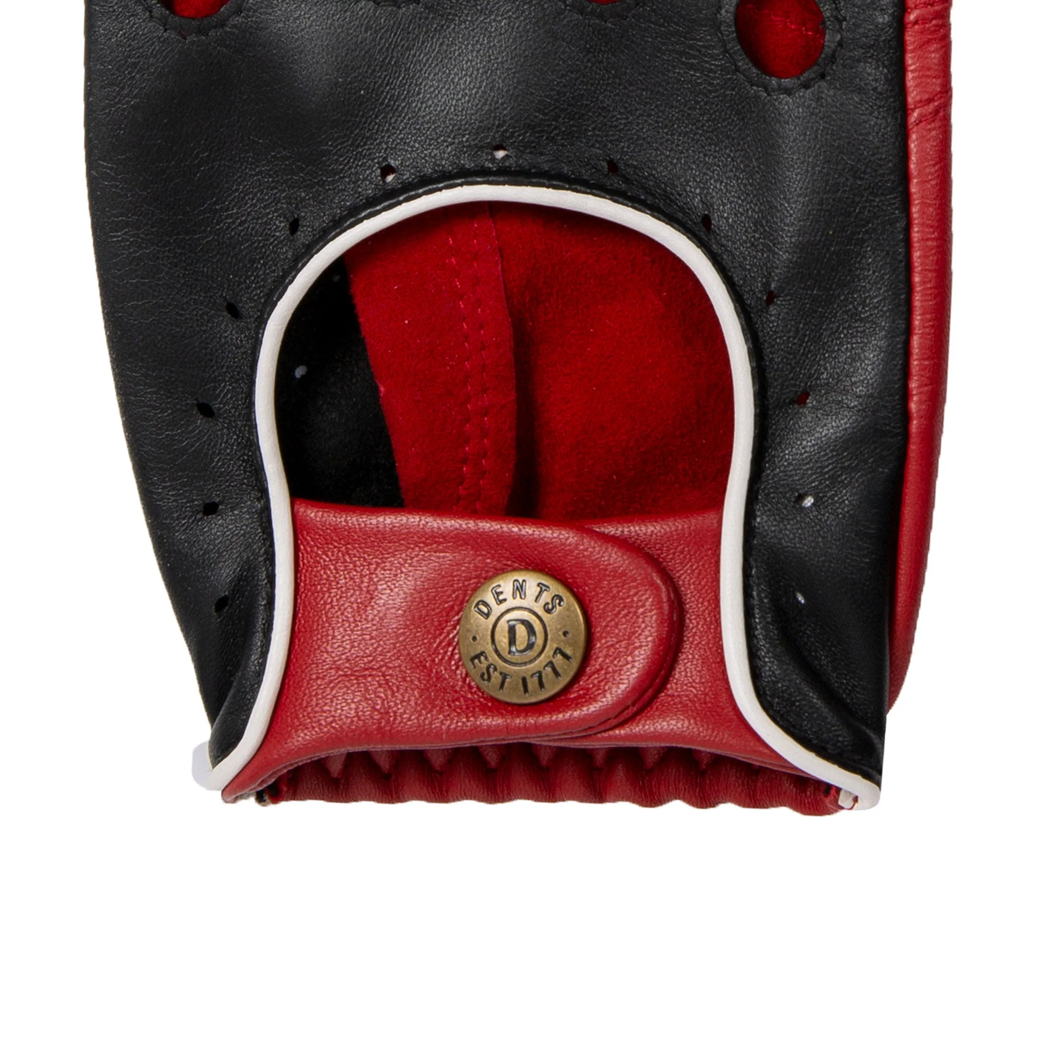 Men’s Touchscreen Three-Colour Leather Driving Gloves - Image 64