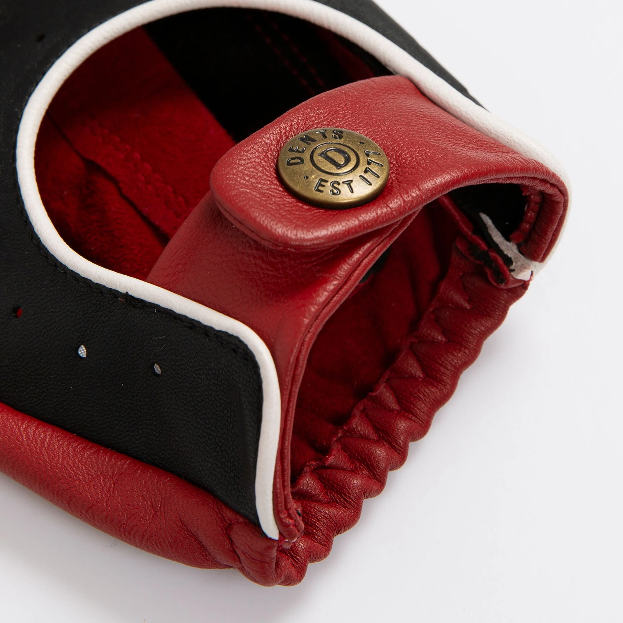 Men’s Touchscreen Three-Colour Leather Driving Gloves - Image 68