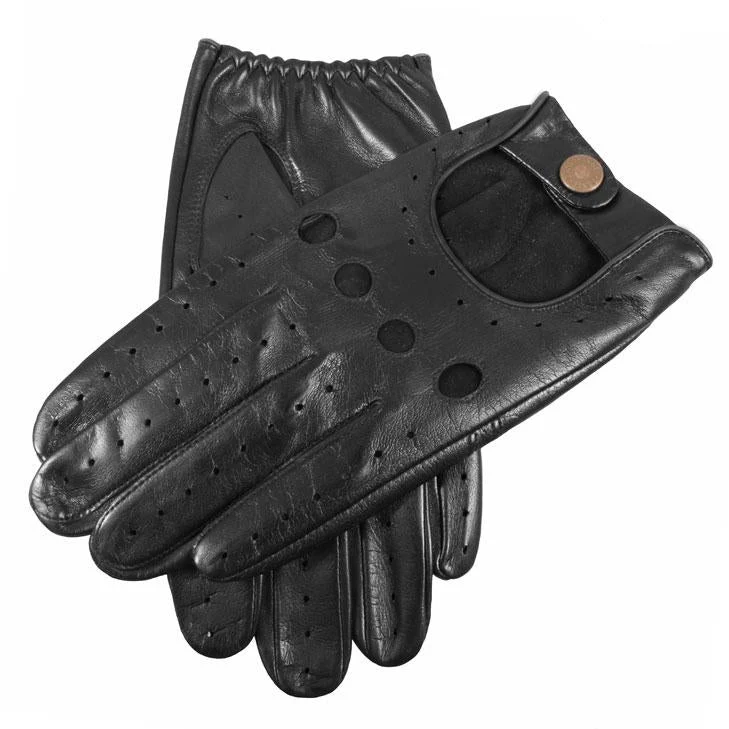 Men's Touchscreen Leather Driving Gloves - Image 6