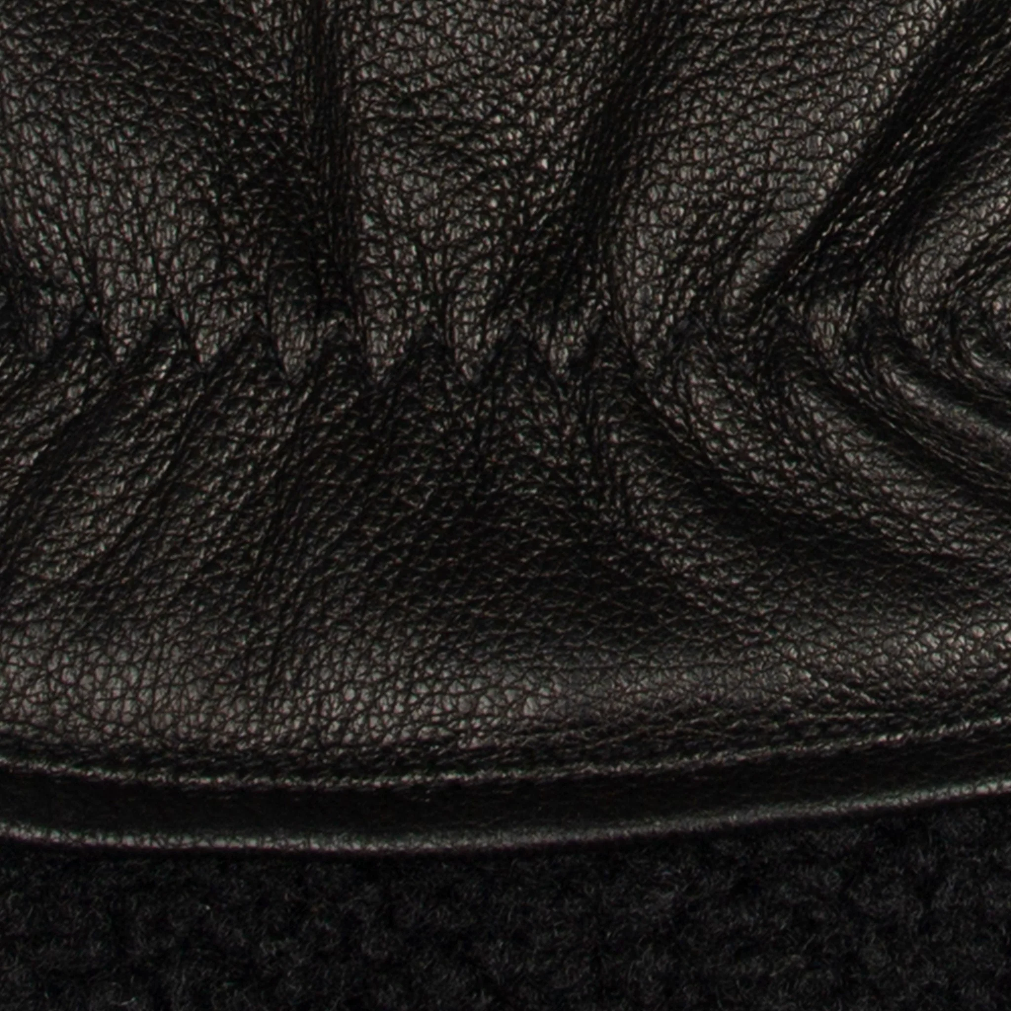 Men's Touchscreen Water-Resistant Three-Point Fleece-Lined Imitation Deerskin Leather Gloves - Image 20