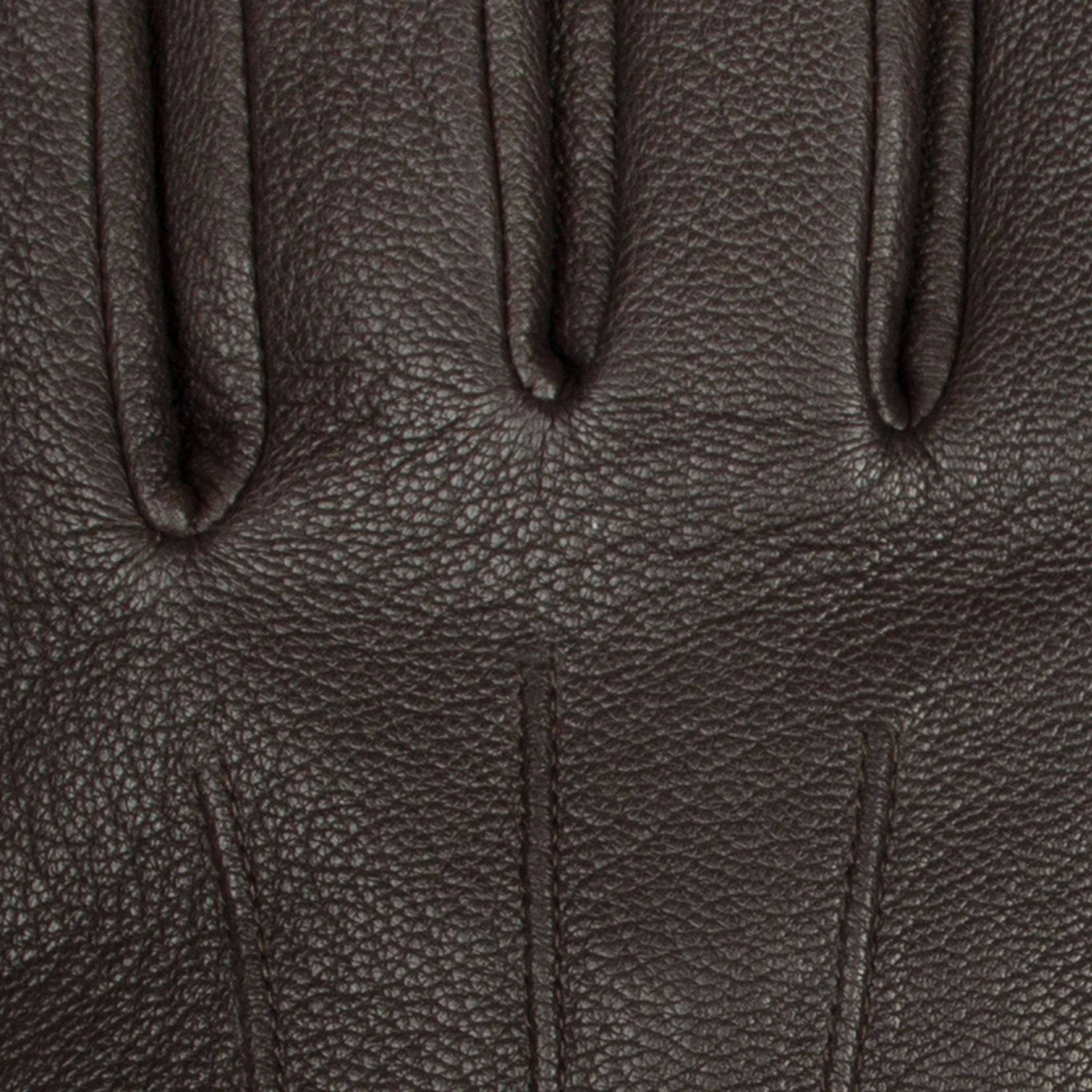 Men's Touchscreen Water-Resistant Three-Point Fleece-Lined Imitation Deerskin Leather Gloves - Image 9