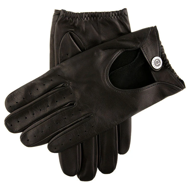 Men's Heritage Two-Colour Leather Driving Gloves - Image 3