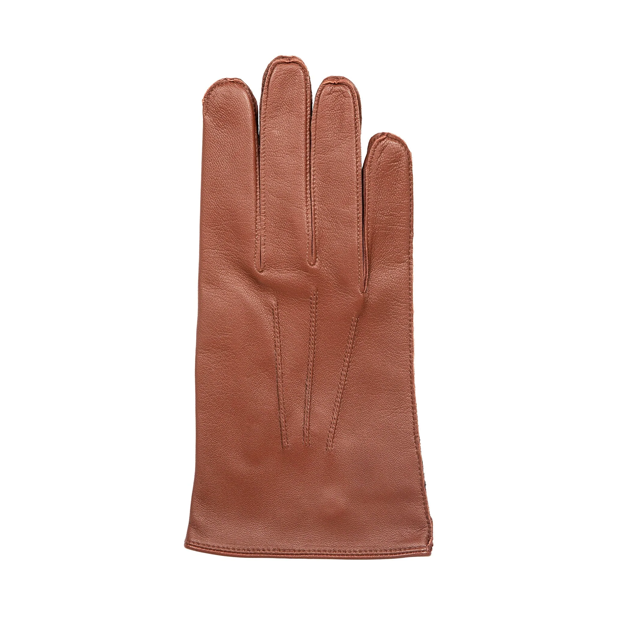 Men's Three-Point Leather Officer's Gloves - Image 13