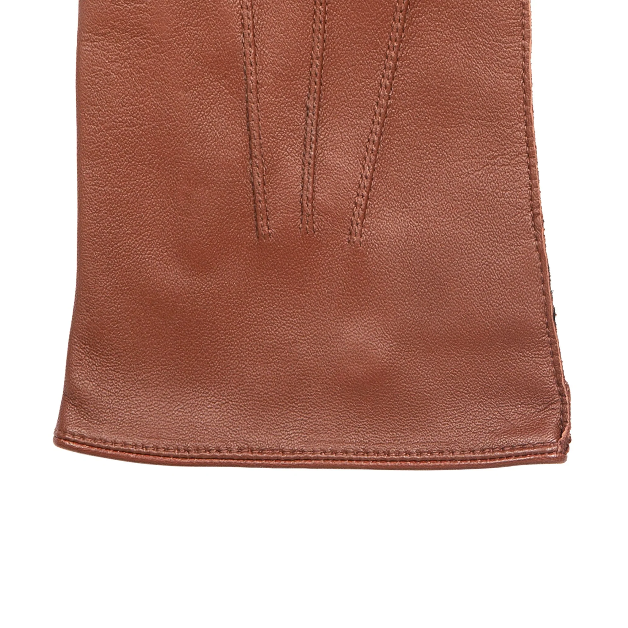 Men's Three-Point Leather Officer's Gloves - Image 14