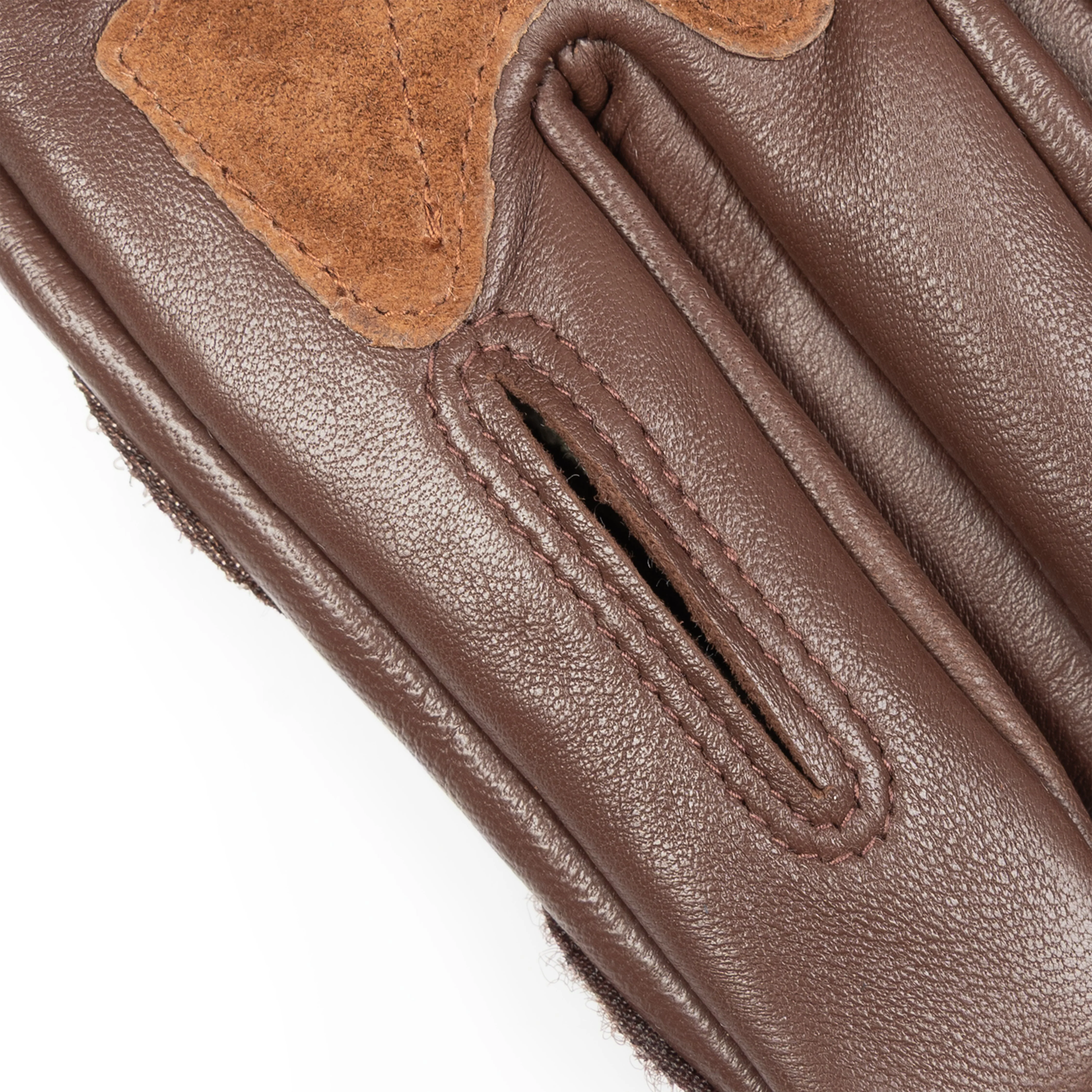 Men's Water-Resistant Nomex-Lined Leather Shooting Gloves with Suede Palm - Image 8
