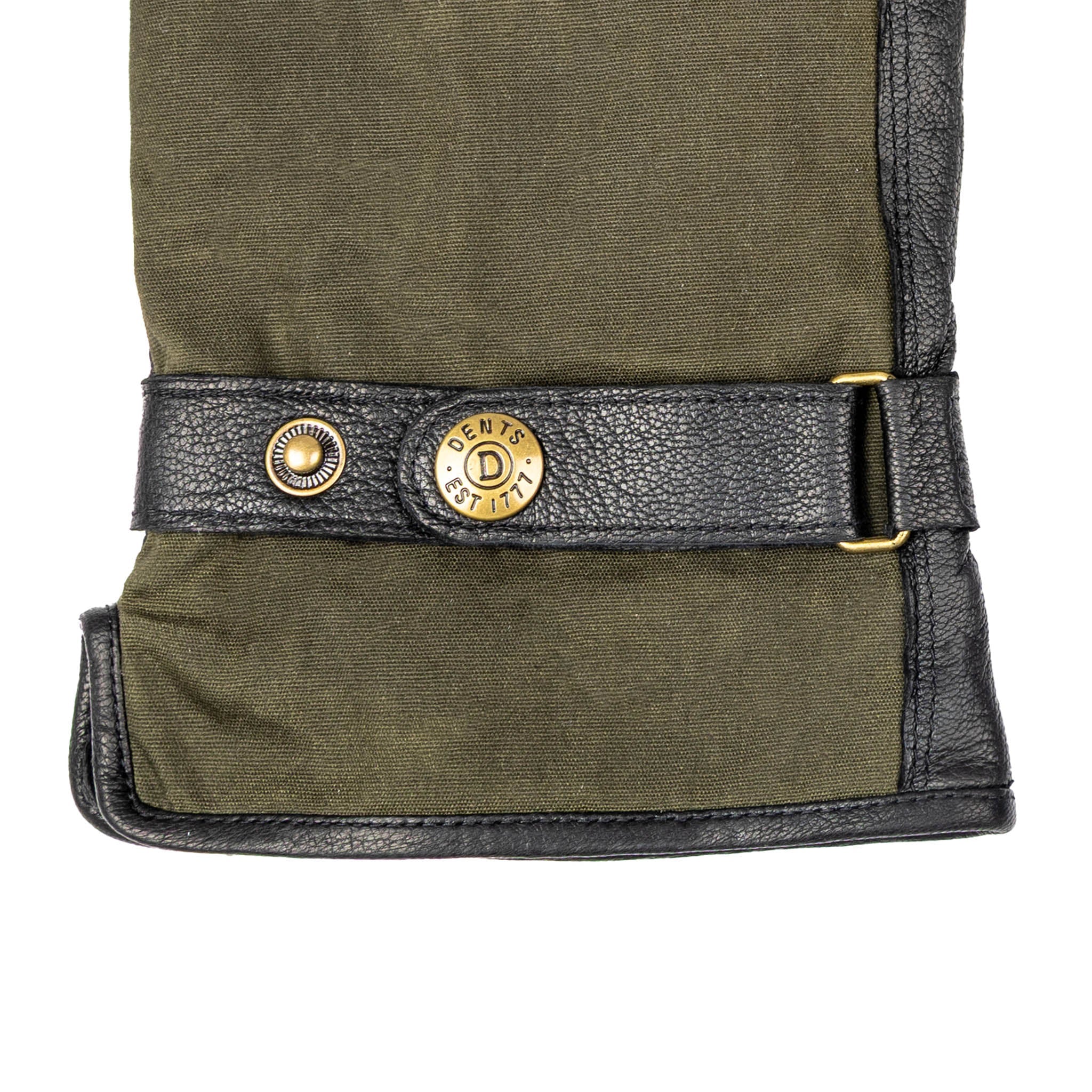 Men's Water-Resistant Thinsulate-Lined Imitation Deerskin Leather Gloves with Waxed Cotton - Image 17