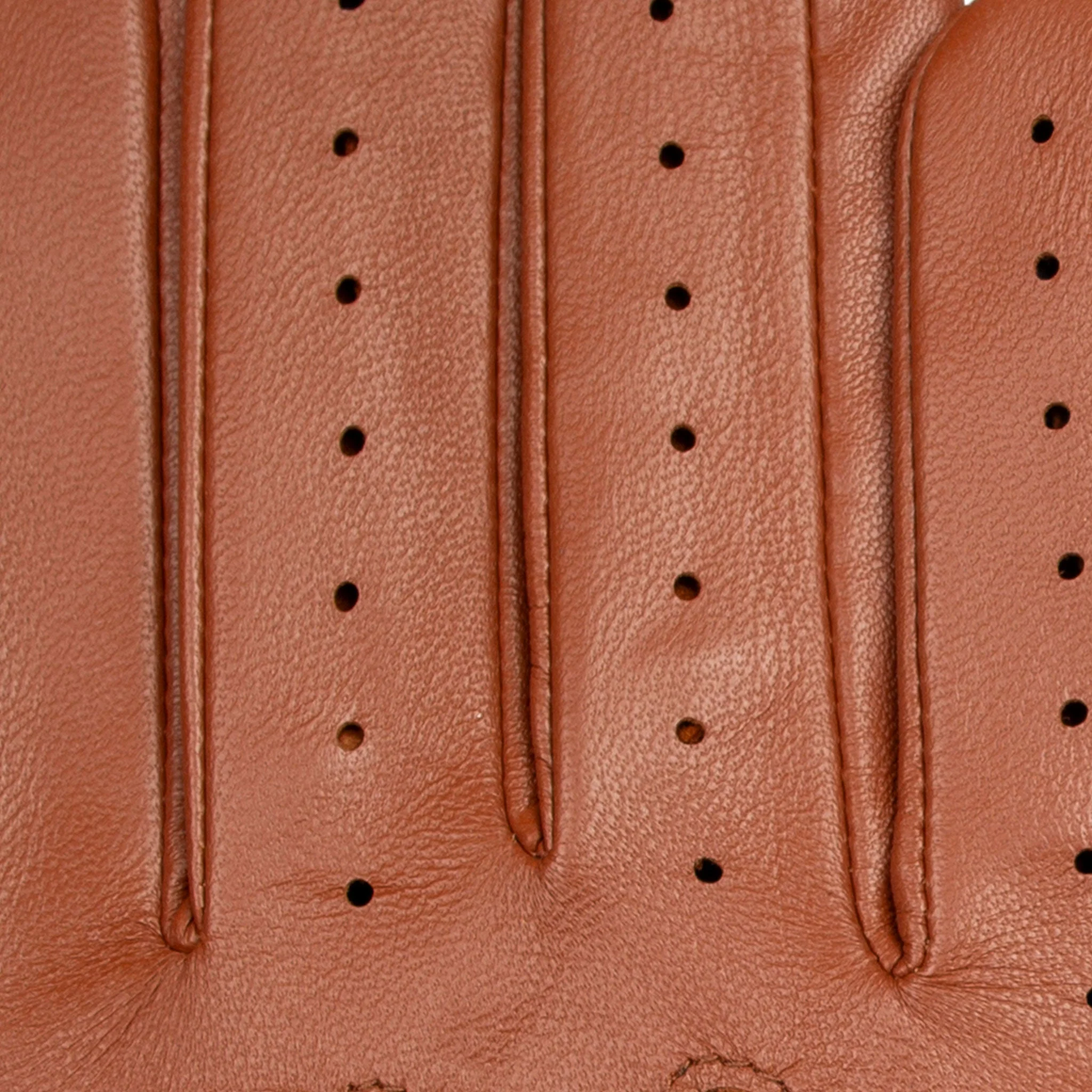 Men's Water-Resistant Two-Colour Leather Driving Gloves - Image 19