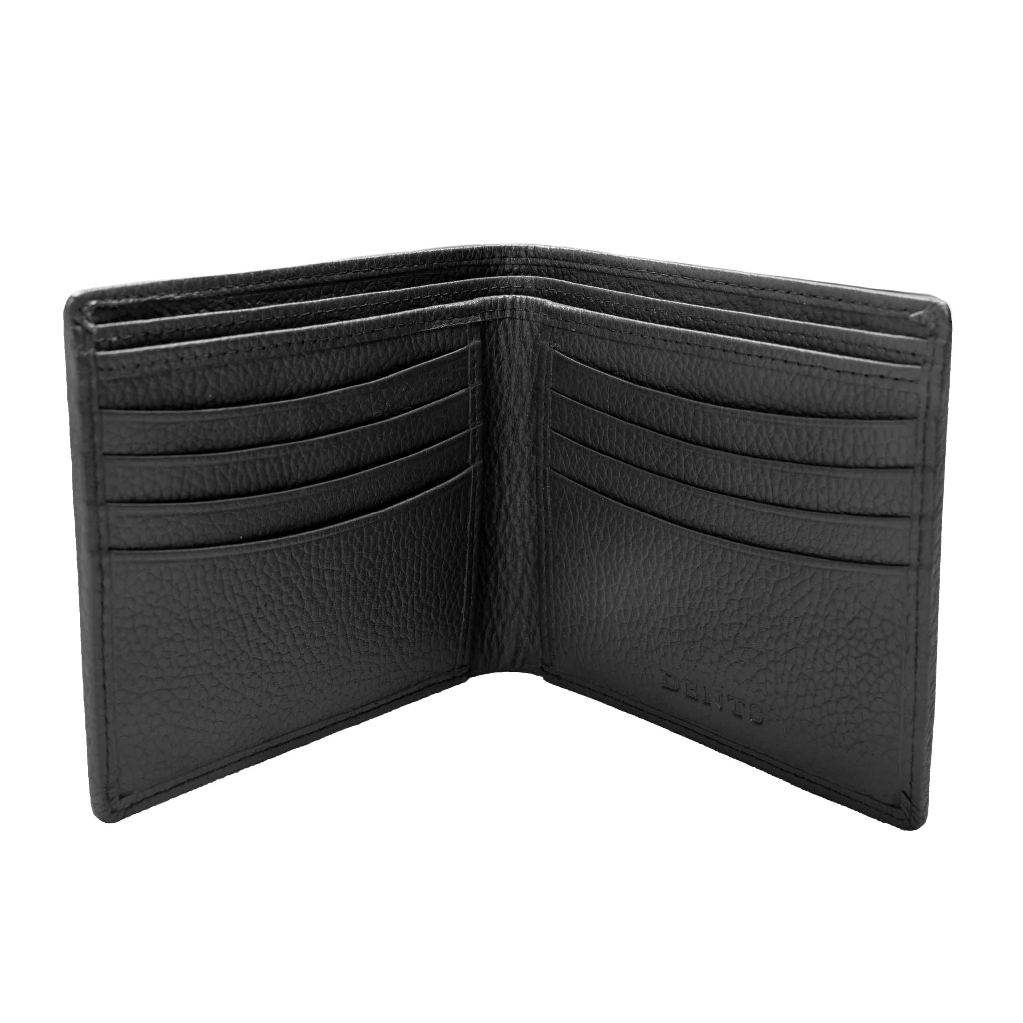 Men's Slim Pebble Grain Leather Bifold Wallet with RFID Blocking - Image 17