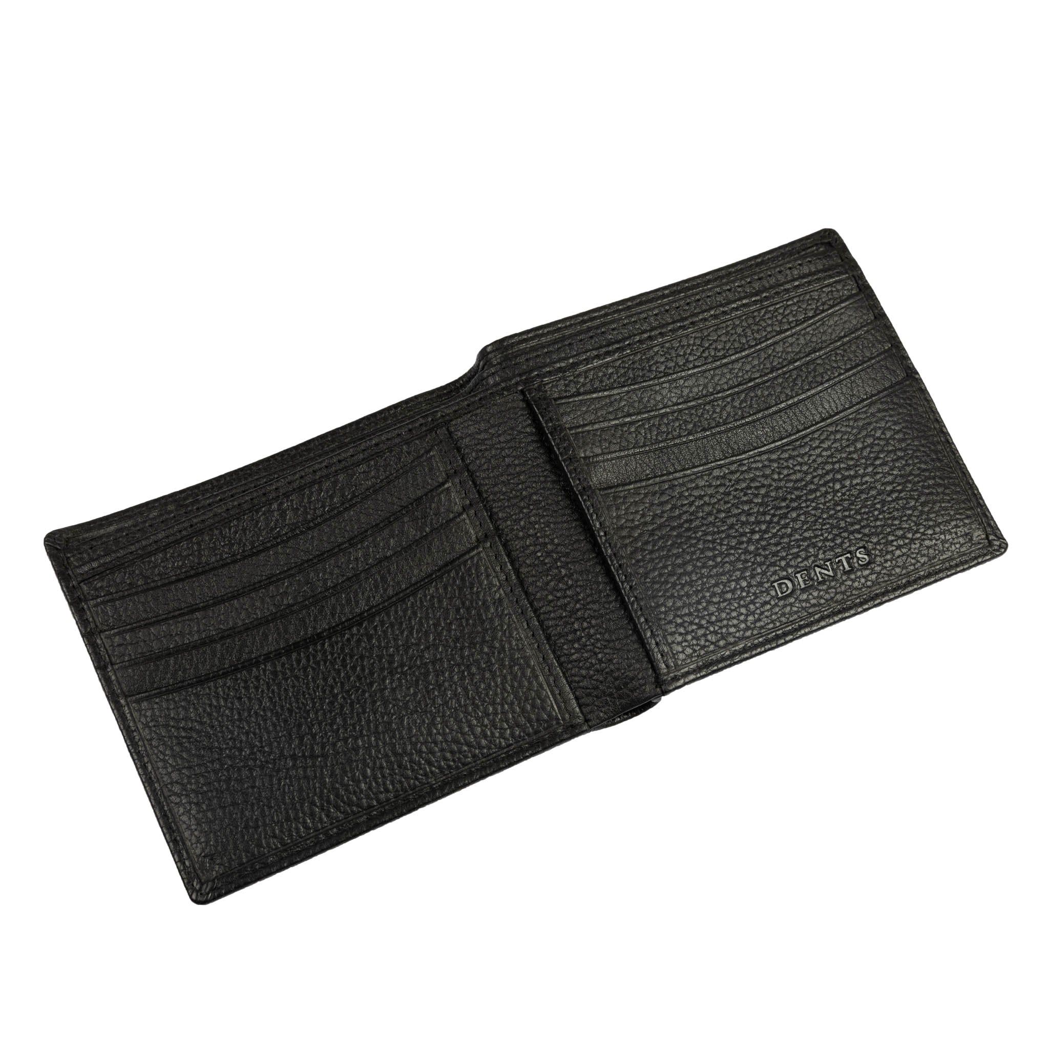 Men's Slim Pebble Grain Leather Bifold Wallet with RFID Blocking - Image 19
