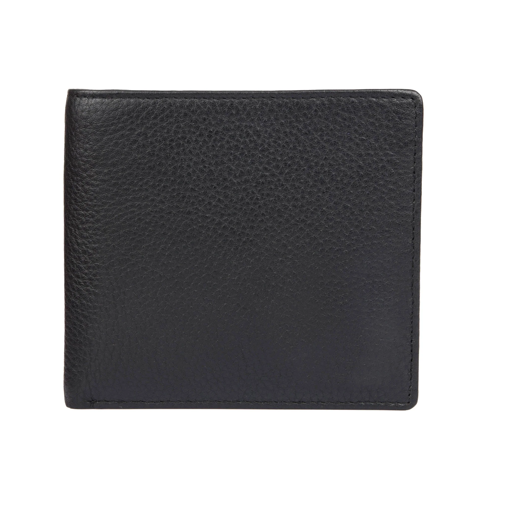 Men's Slim Pebble Grain Leather Bifold Wallet with RFID Blocking - Image 20