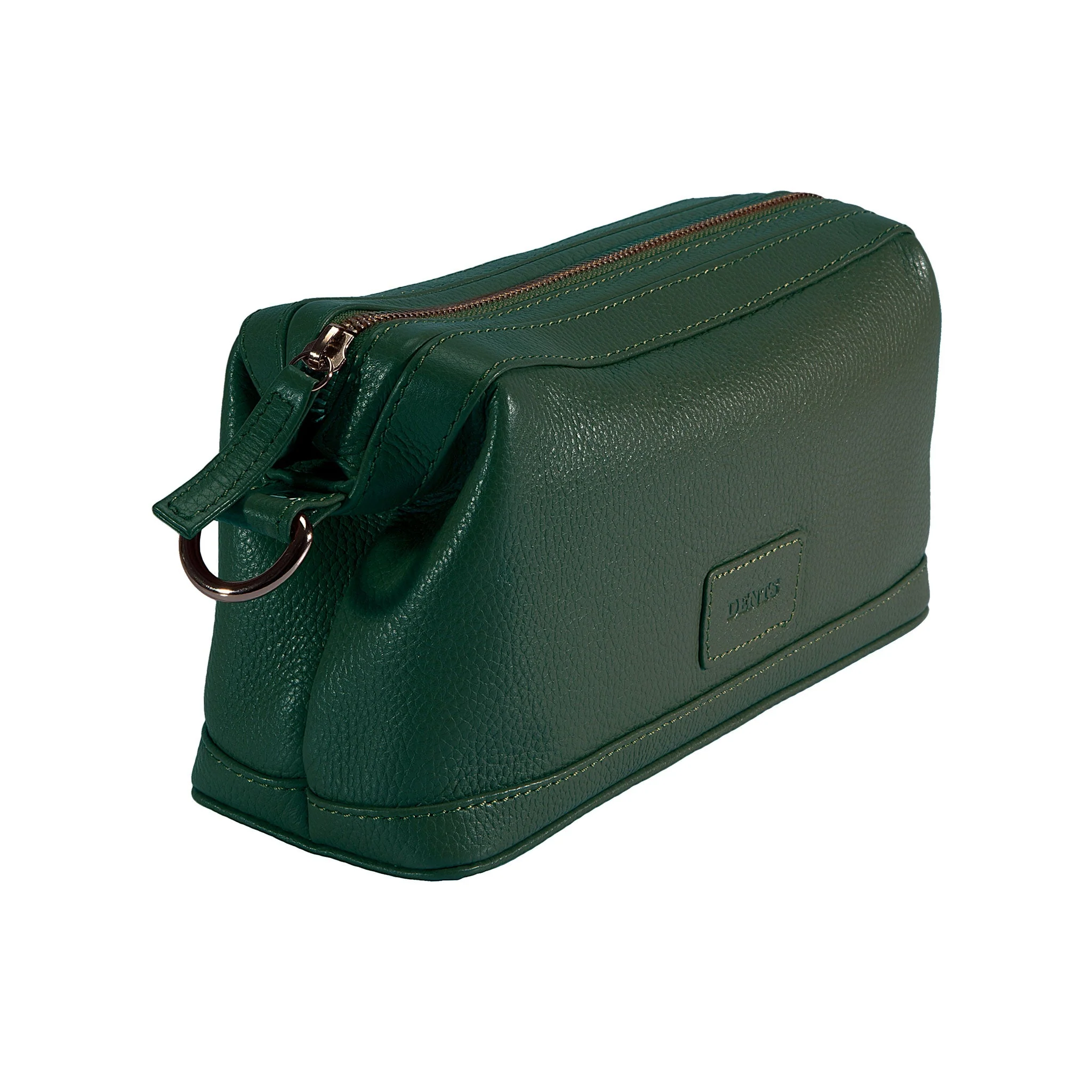 Pebble Grain Leather Wash Bag - Image 5