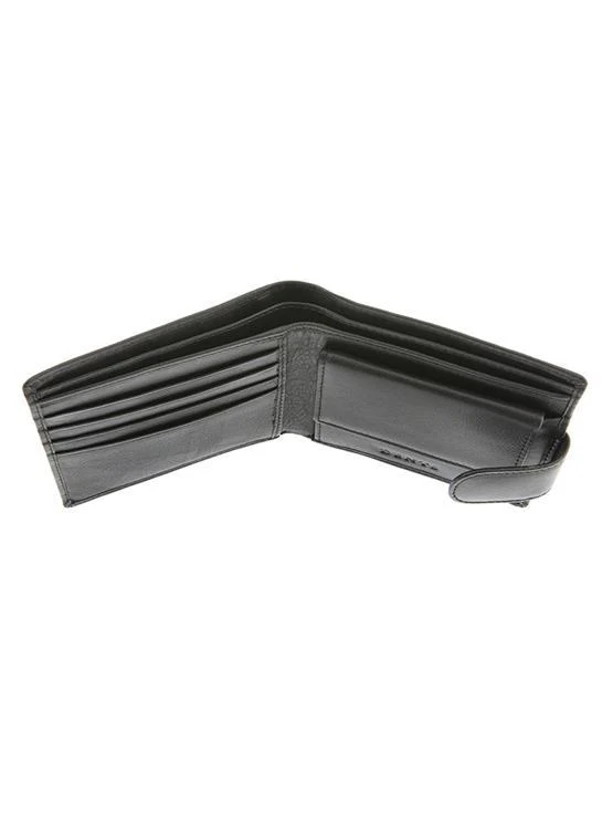 Men's Smooth Nappa Leather Bifold Wallet with RFID Blocking and Coin Purse - Image 3