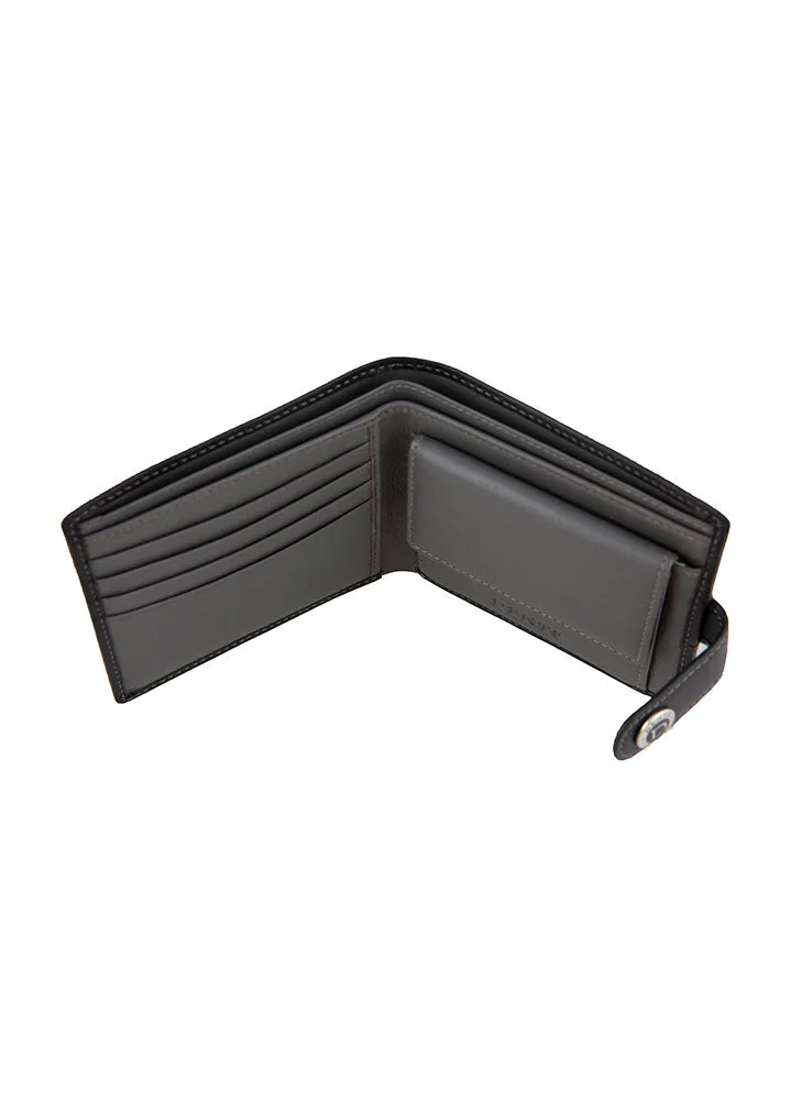 Men's Smooth Nappa Leather Bifold Wallet with RFID Blocking and Coin Purse - Image 15