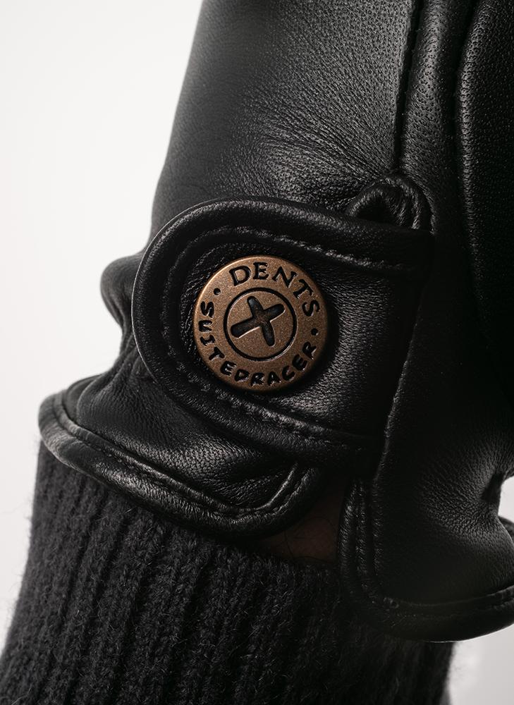 Men's The Suited Racer Cashmere-Lined Leather Driving Gloves - Image 3