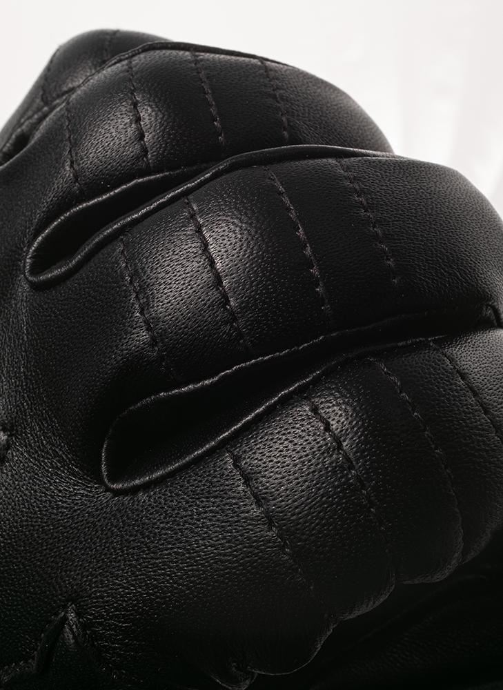 Men's The Suited Racer Cashmere-Lined Leather Driving Gloves - Image 5