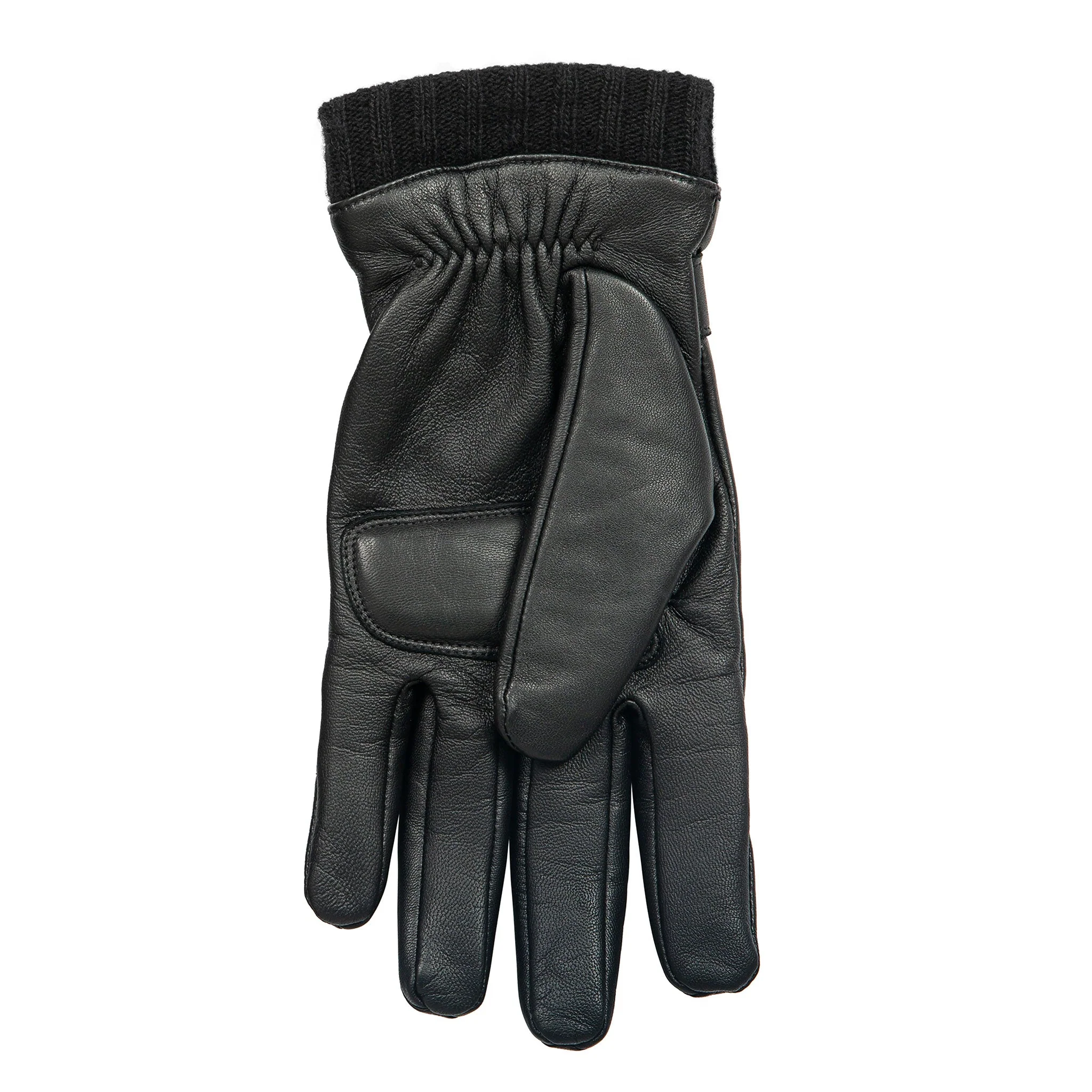 Men's The Suited Racer Touchscreen Cashmere-Lined Leather Driving Gloves - Image 4