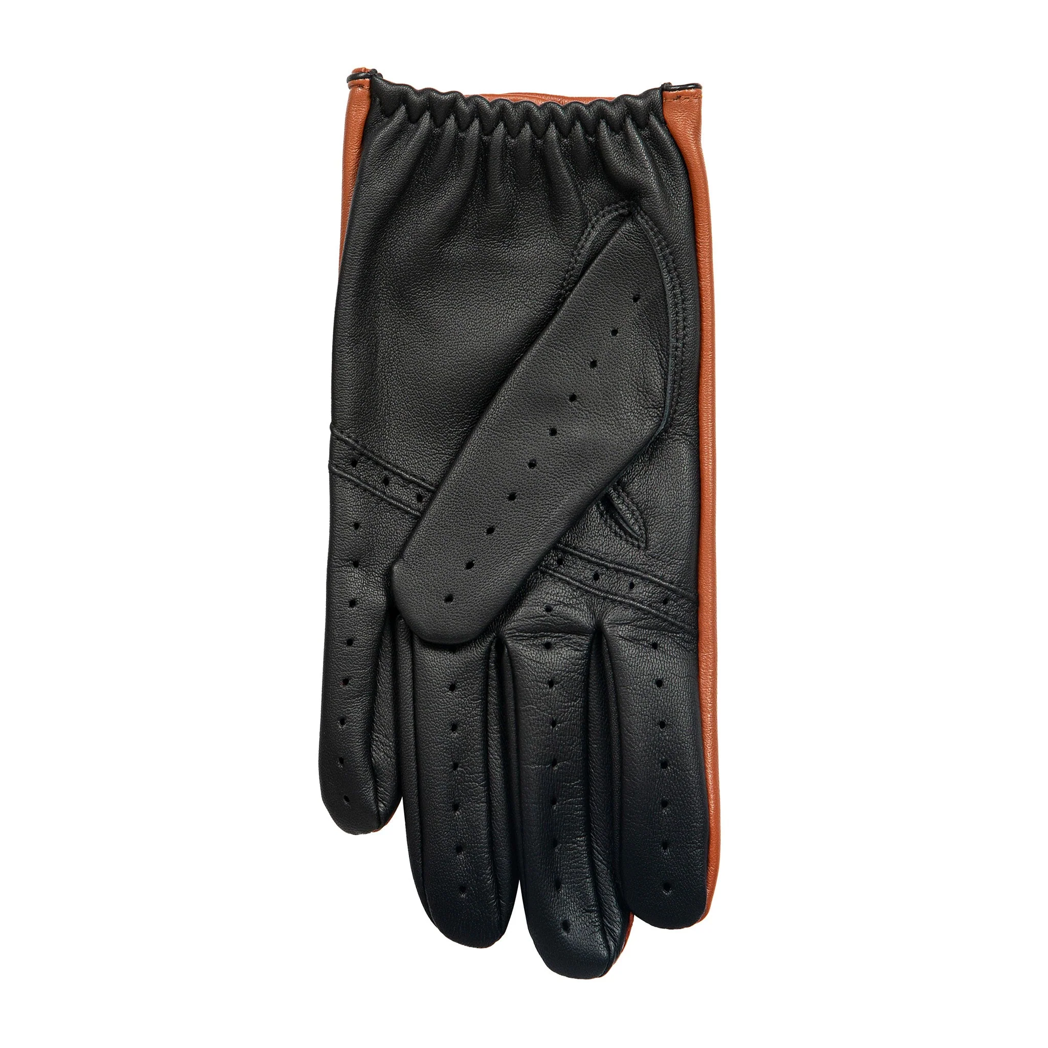 Men's The Suited Racer Touchscreen Leather Driving Gloves - Image 17