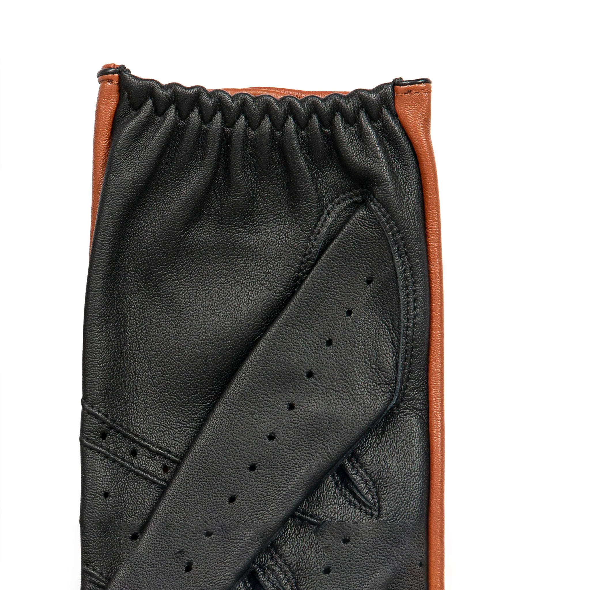 Men's The Suited Racer Touchscreen Leather Driving Gloves - Image 18