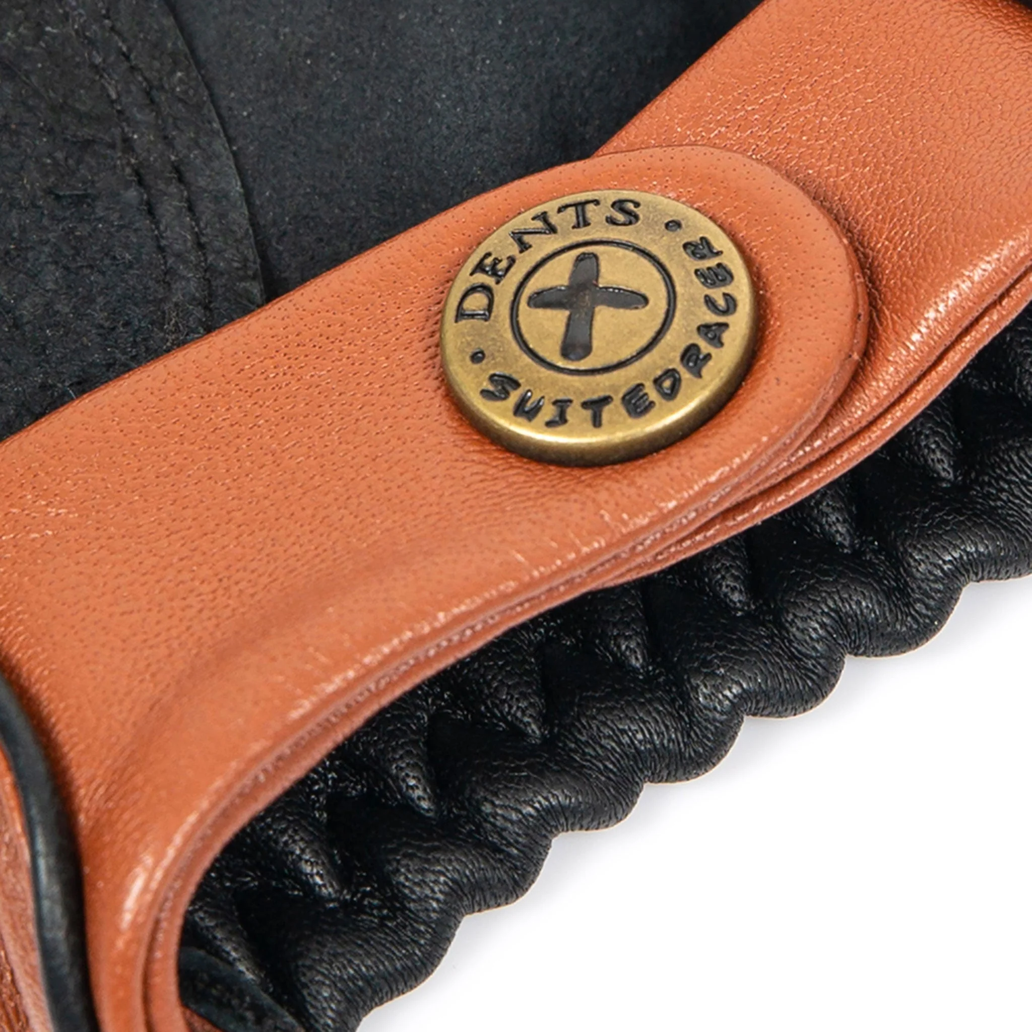 Men's The Suited Racer Touchscreen Leather Driving Gloves - Image 20