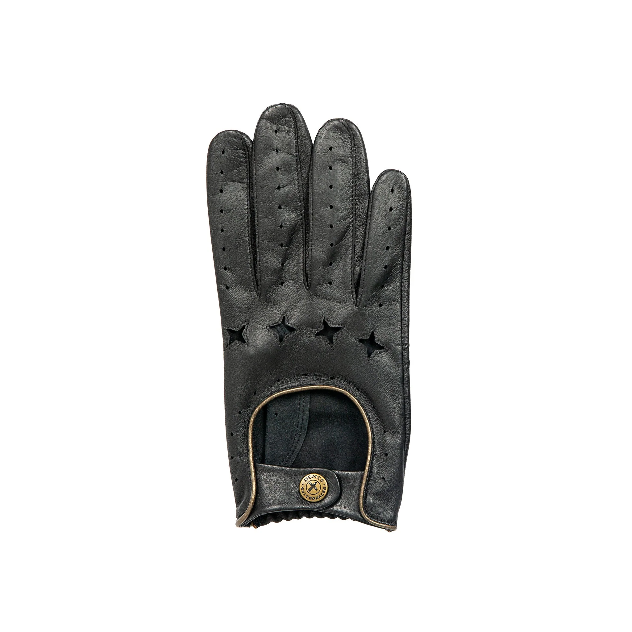Men's The Suited Racer Touchscreen Leather Driving Gloves - Image 24