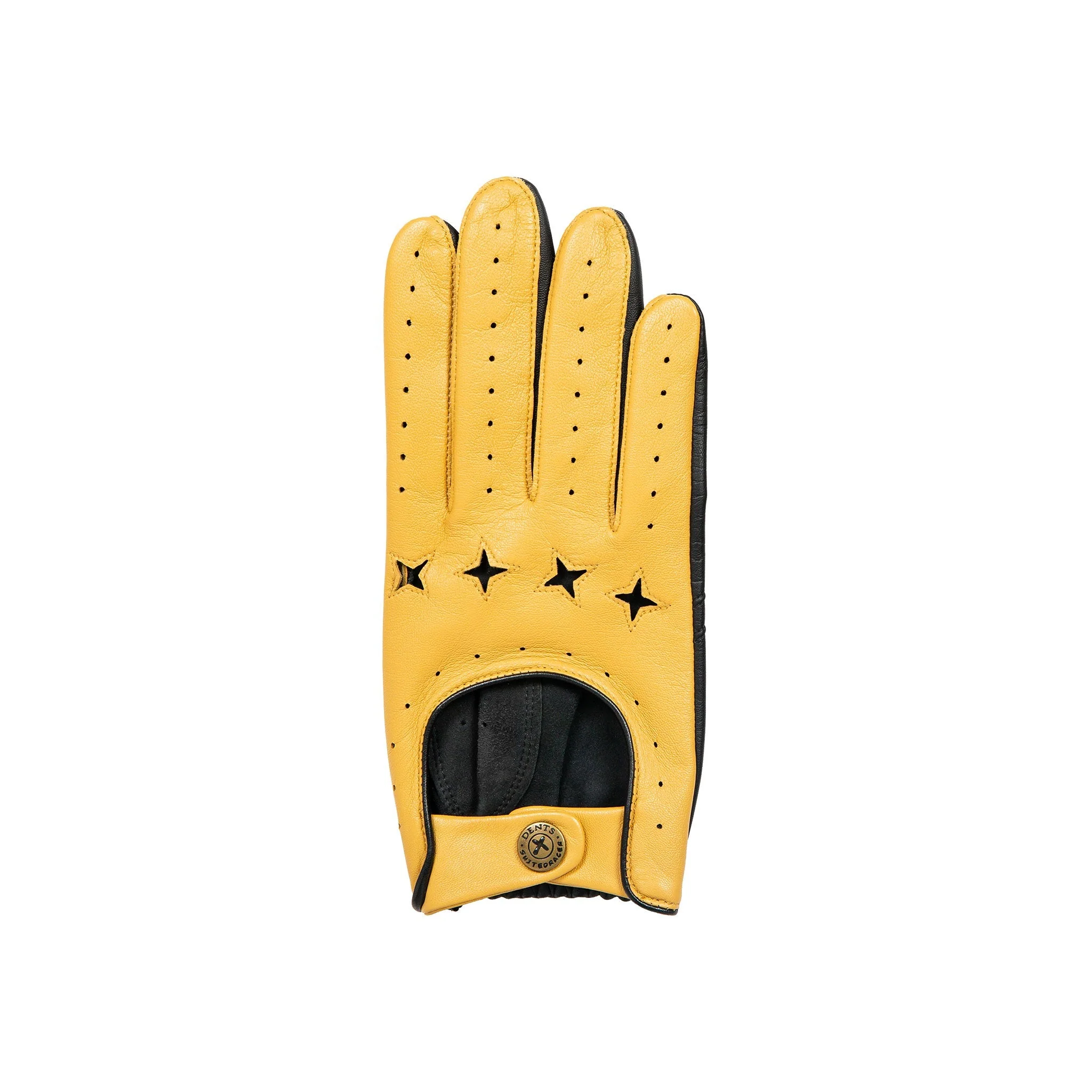 Men's The Suited Racer Touchscreen Leather Driving Gloves - Image 3