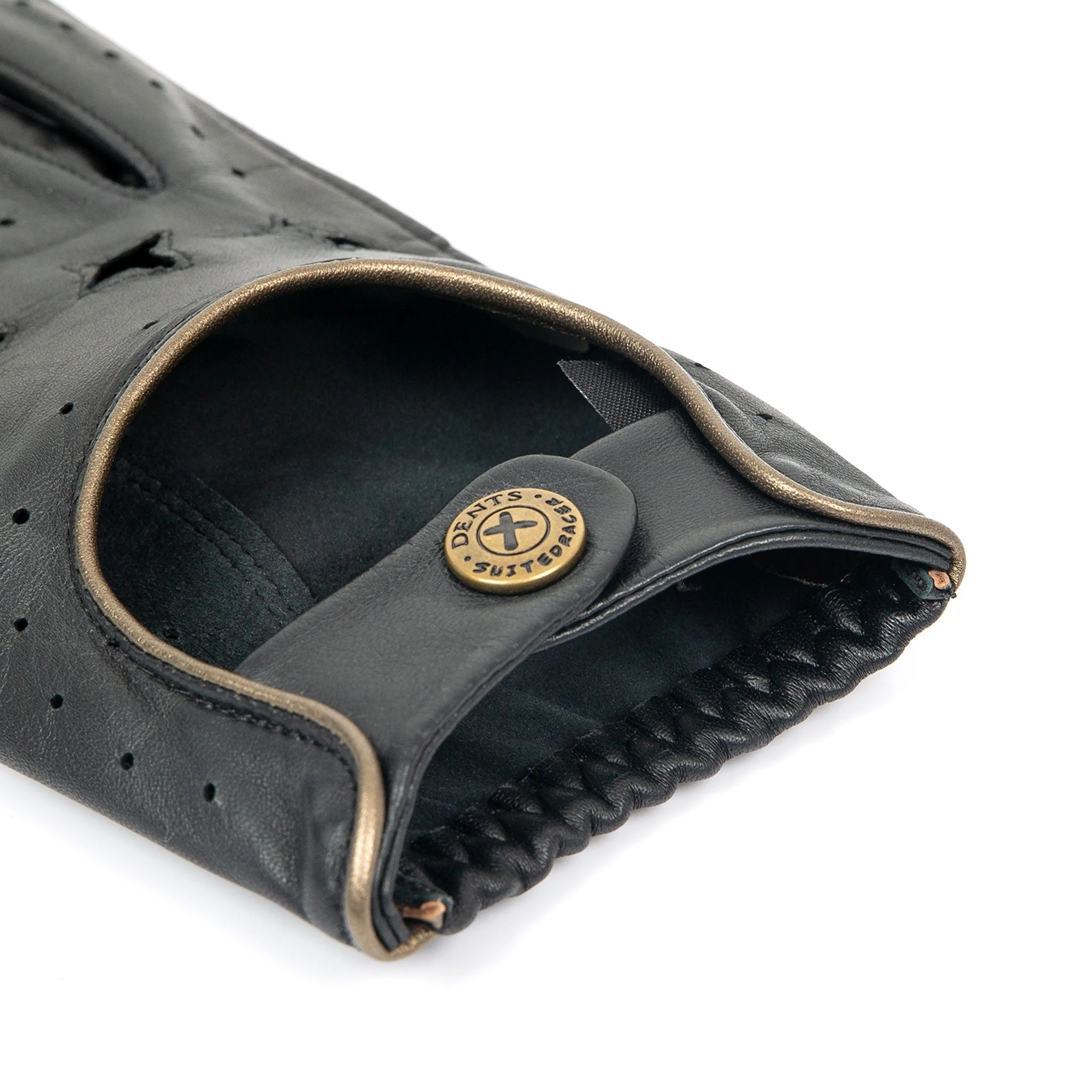 Men's The Suited Racer Touchscreen Leather Driving Gloves - Image 30
