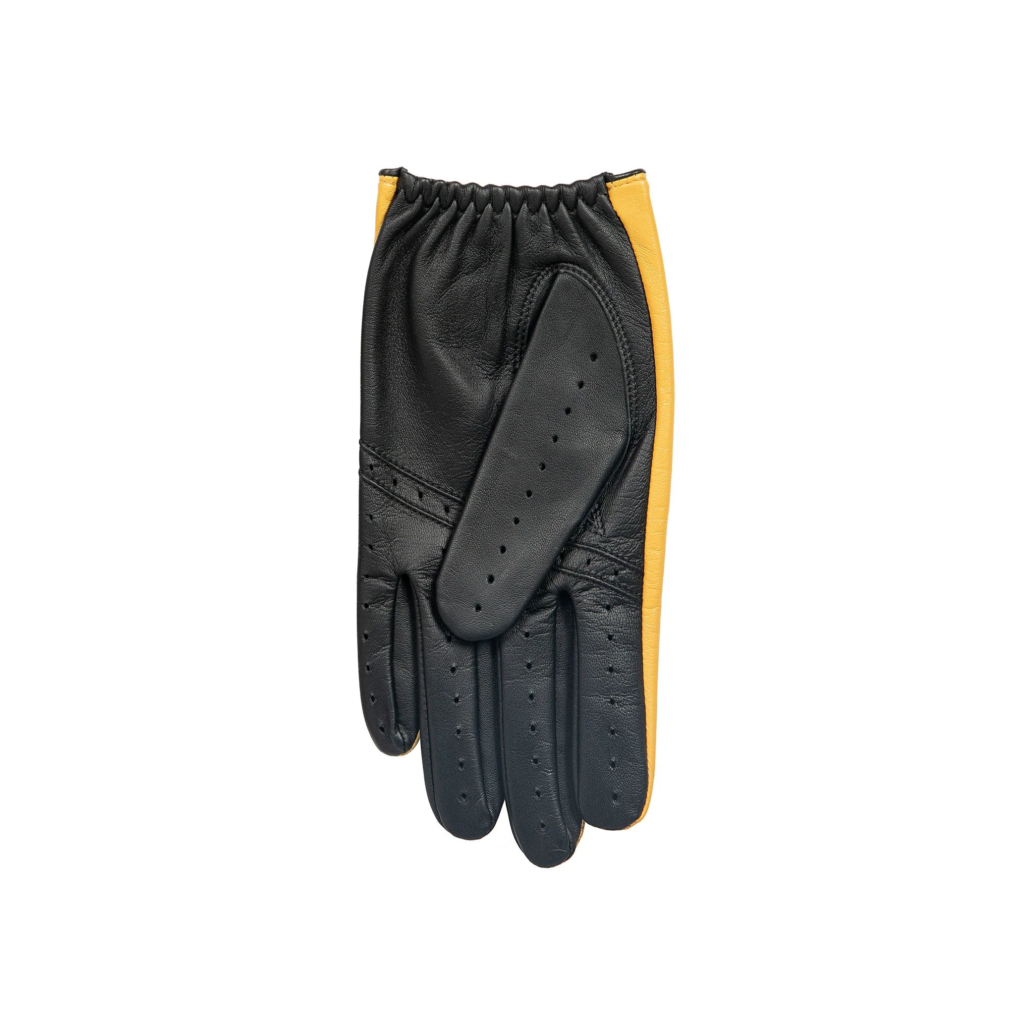 Men's The Suited Racer Touchscreen Leather Driving Gloves - Image 7