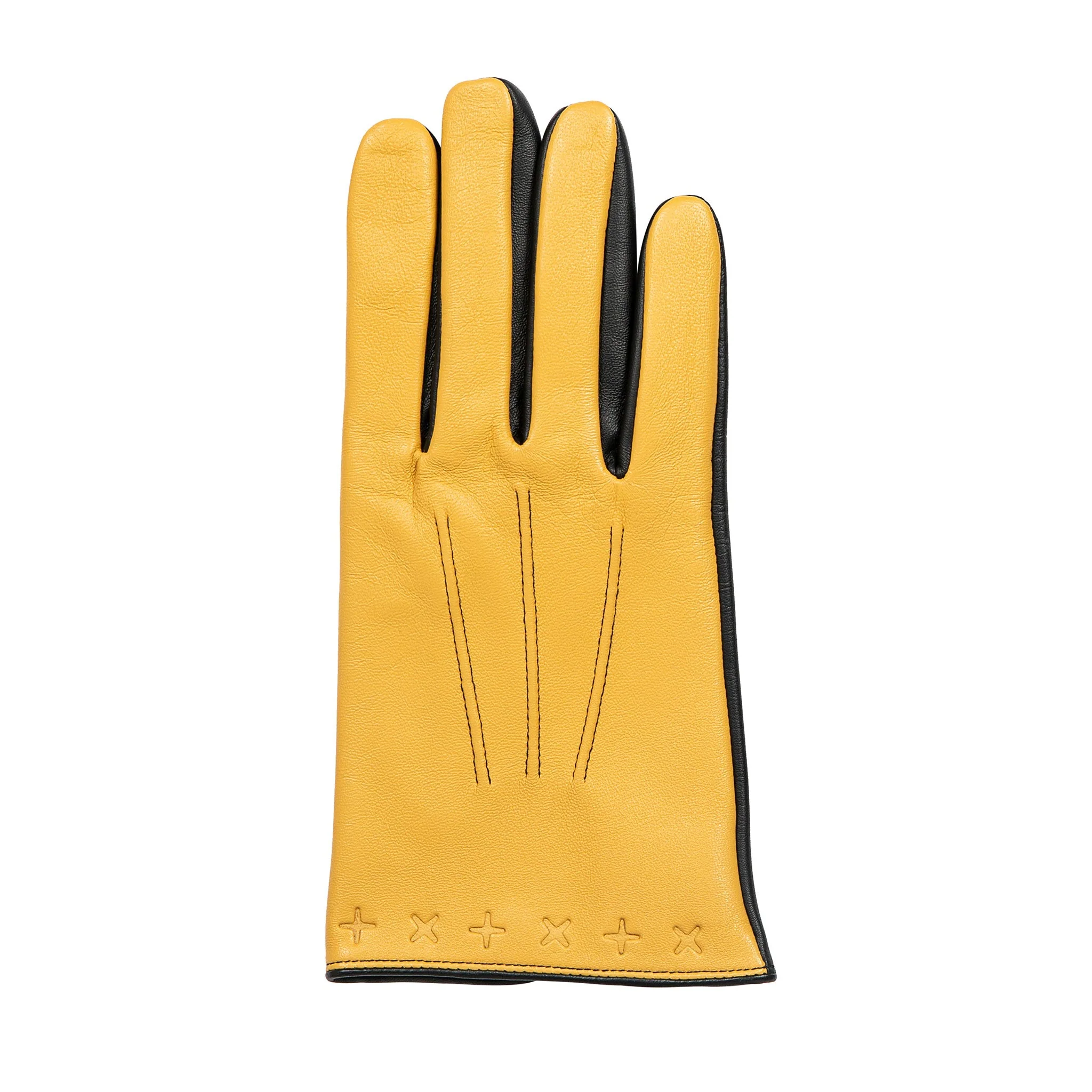 Men's The Suited Racer Touchscreen Three-Point Leather Gloves - Image 14