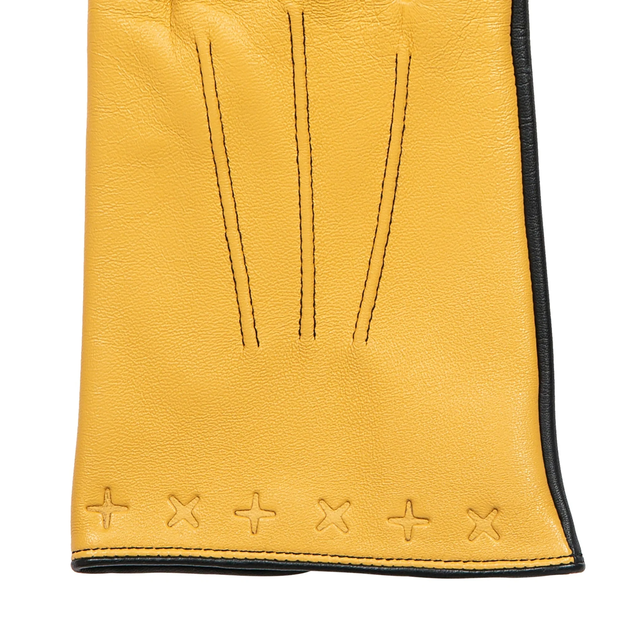 Men's The Suited Racer Touchscreen Three-Point Leather Gloves - Image 15