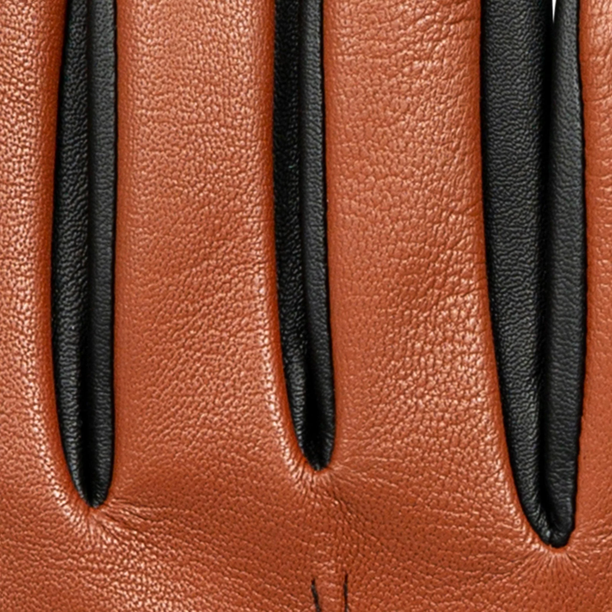 Men's The Suited Racer Touchscreen Three-Point Leather Gloves - Image 8