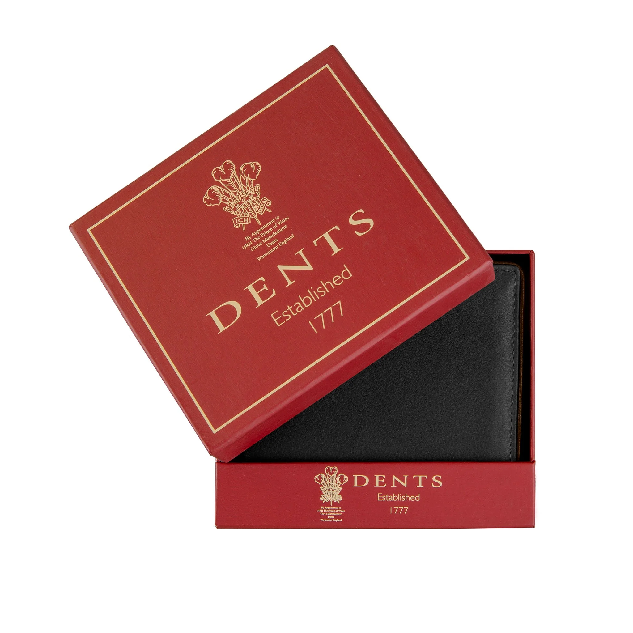 Men's Two-Colour Pebble Grain Leather Bifold Wallet with RFID Blocking and Coin Purse - Image 5