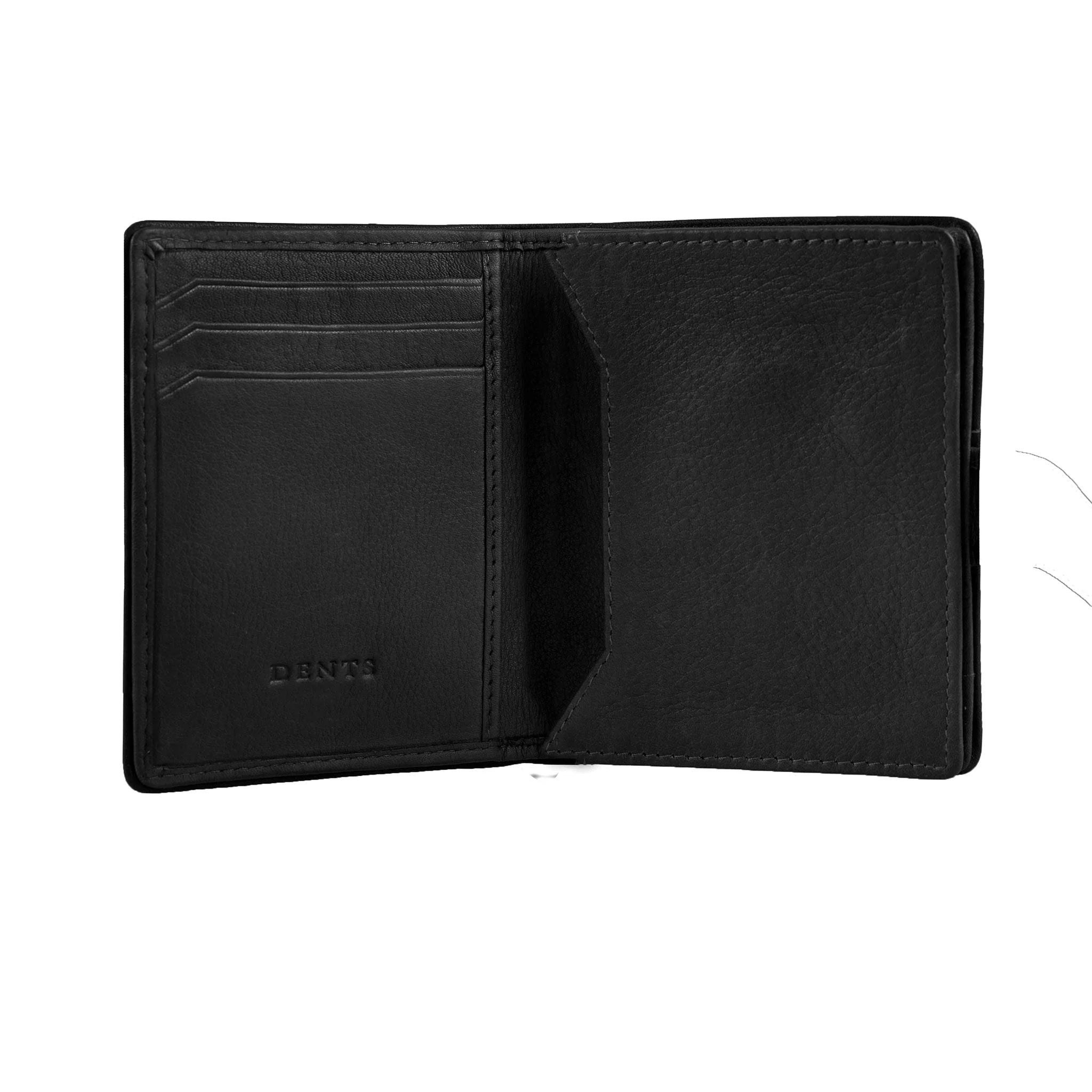 Men's Two-Colour Pebble Grain Leather Business Card Holder with RFID Blocking - Image 2