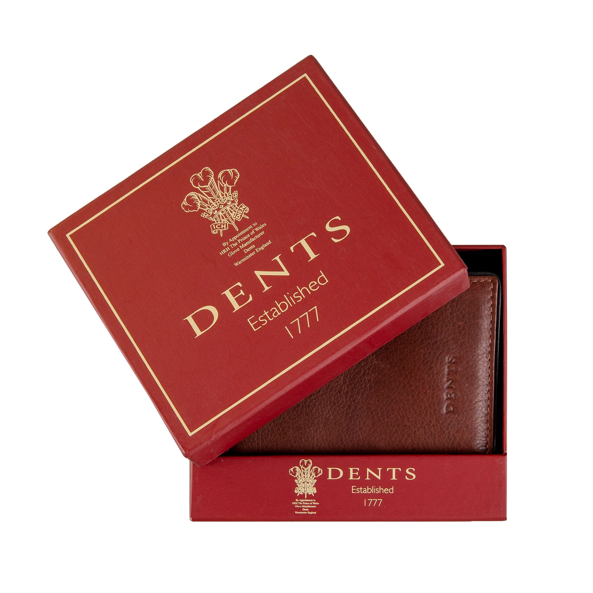 Men's Two-Colour Pebble Grain Leather Business Card Holder with RFID Blocking - Image 8