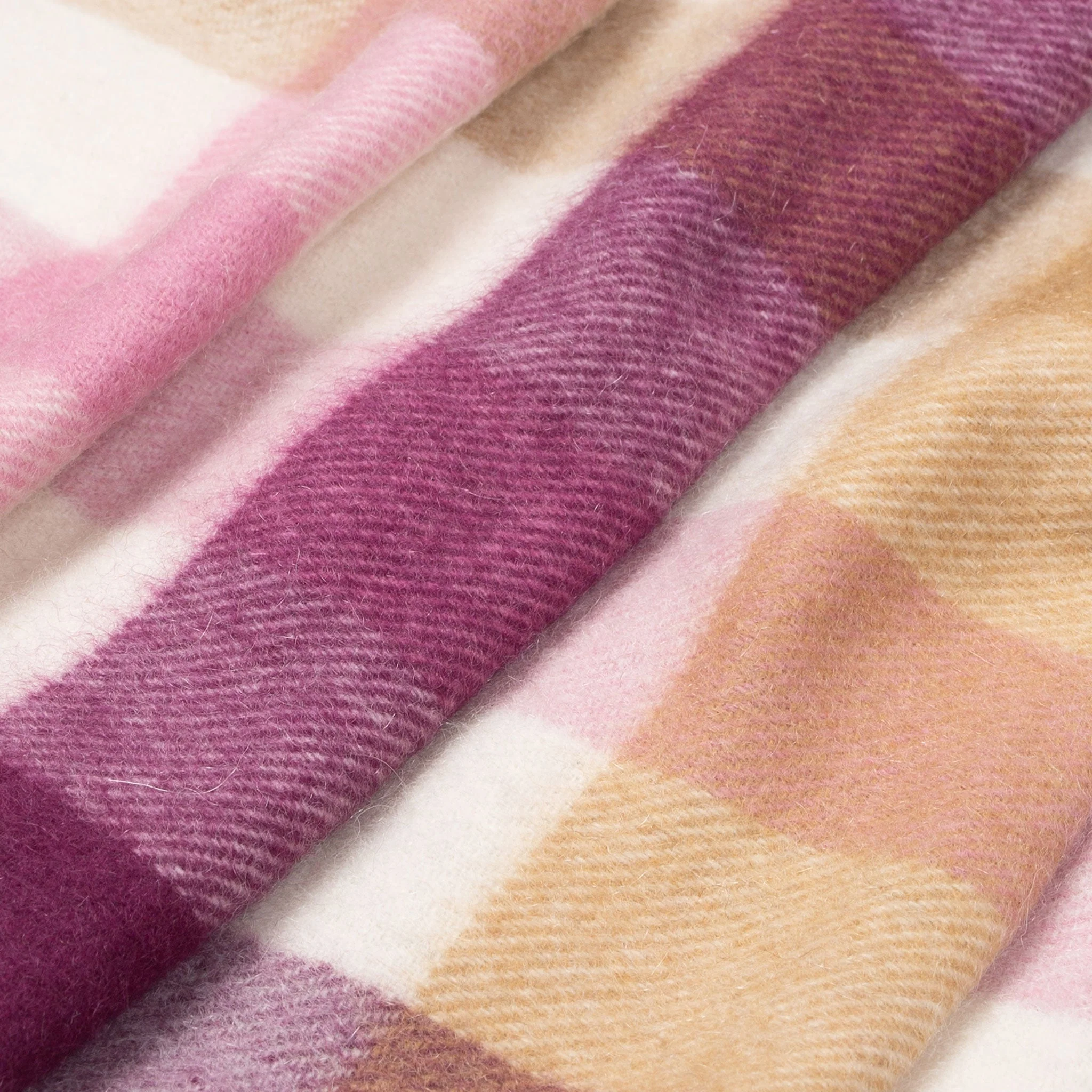 Heritage Plaid Check Cashmere Scarf with Tassels and Gift Box - Image 36