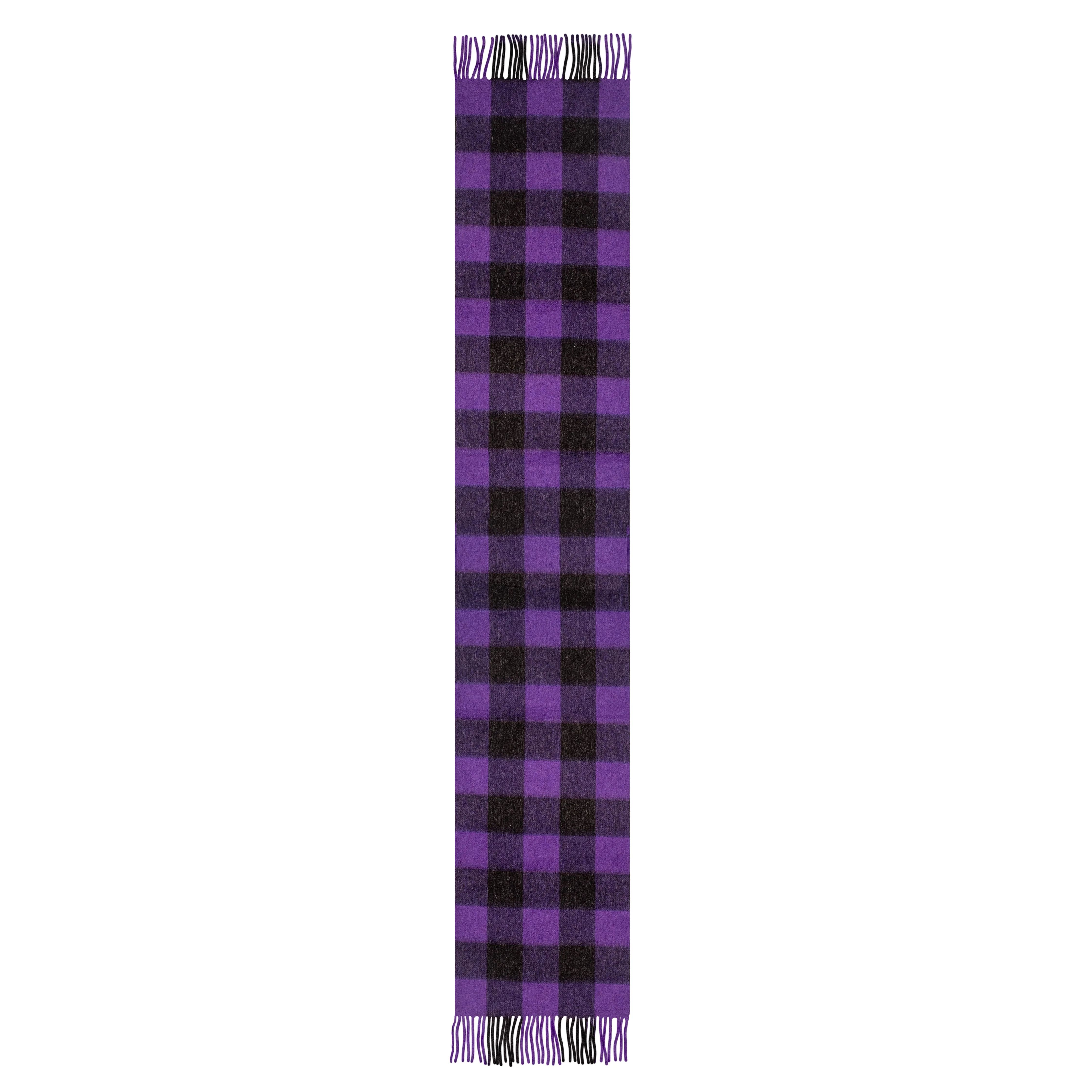 Heritage Plaid Check Cashmere Scarf with Tassels and Gift Box - Image 38