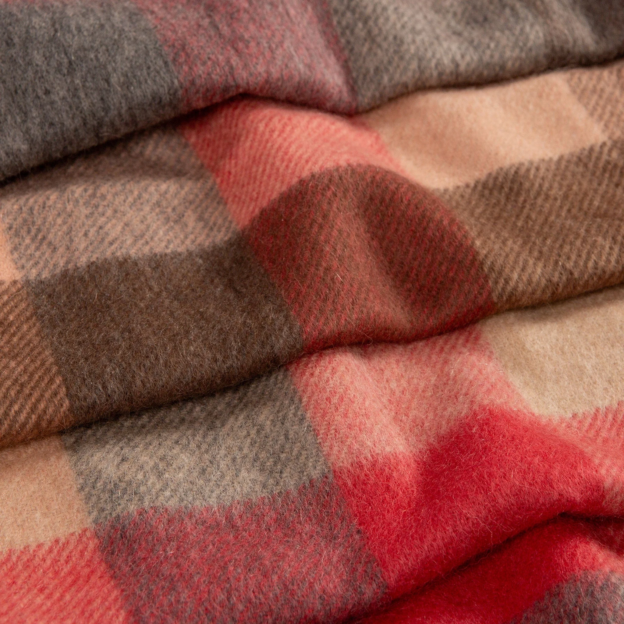 Heritage Plaid Check Cashmere Scarf with Tassels and Gift Box - Image 61