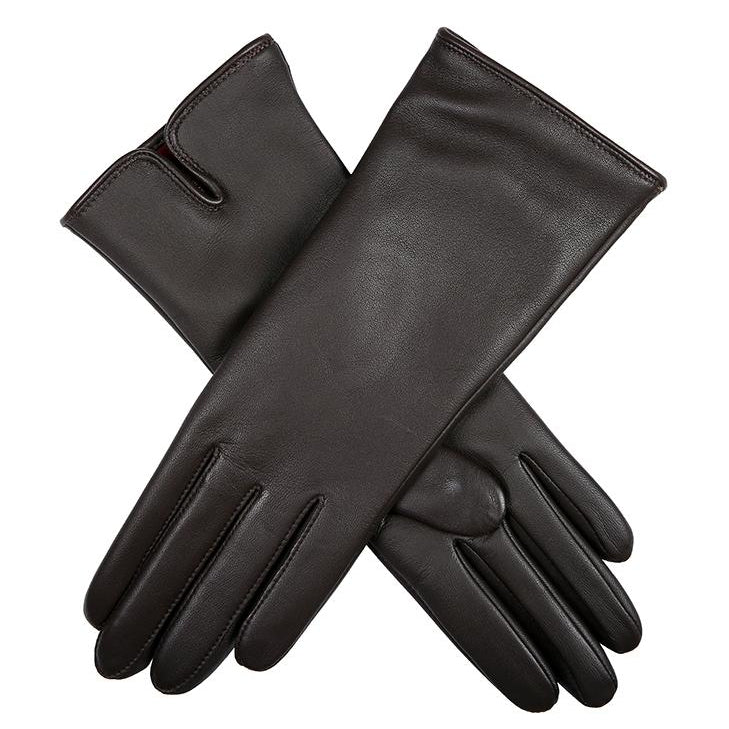 Women’s Heritage Touchscreen Cashmere-Lined Leather Gloves