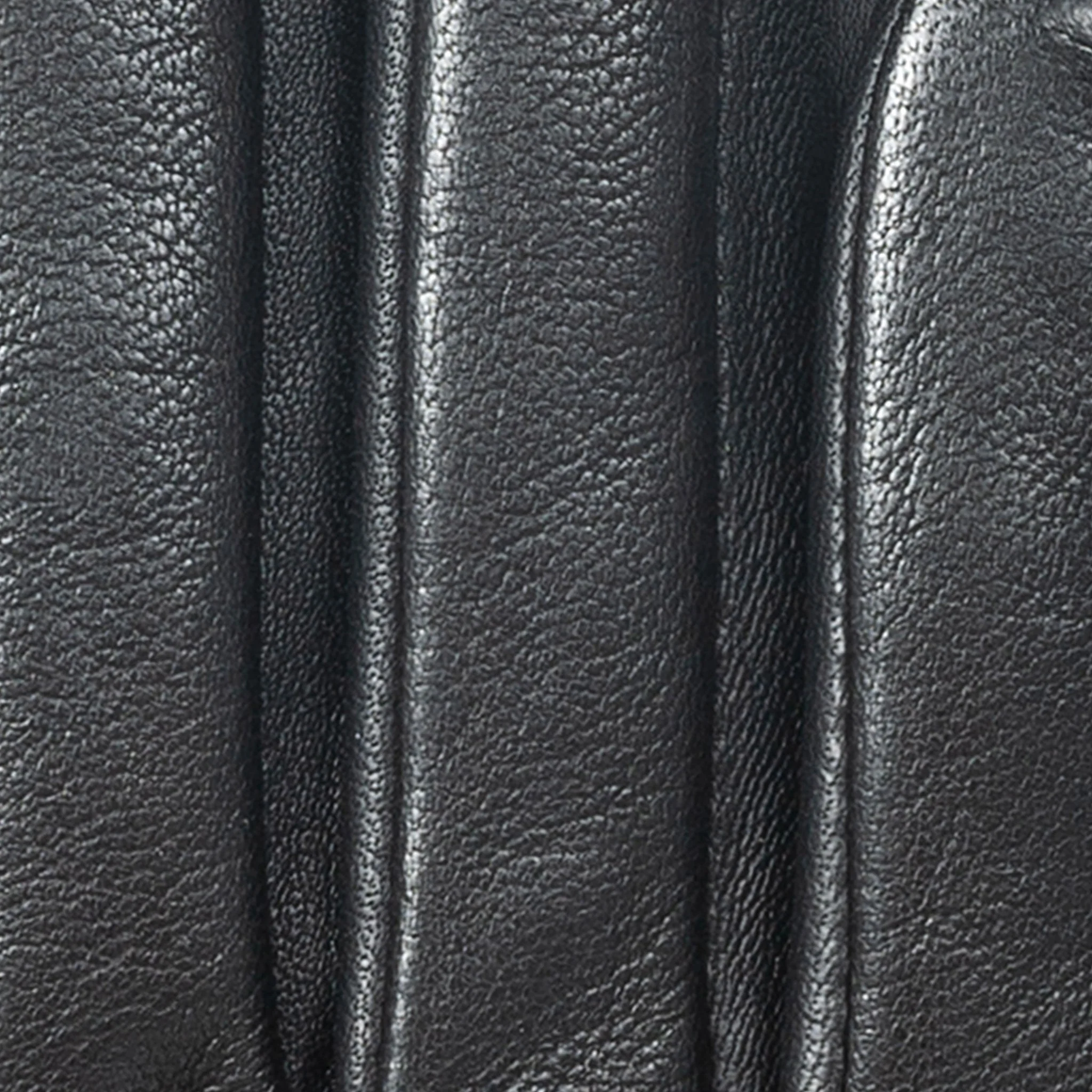 Women’s Touchscreen Three-Point Cashmere-Lined Leather Gloves - Image 11