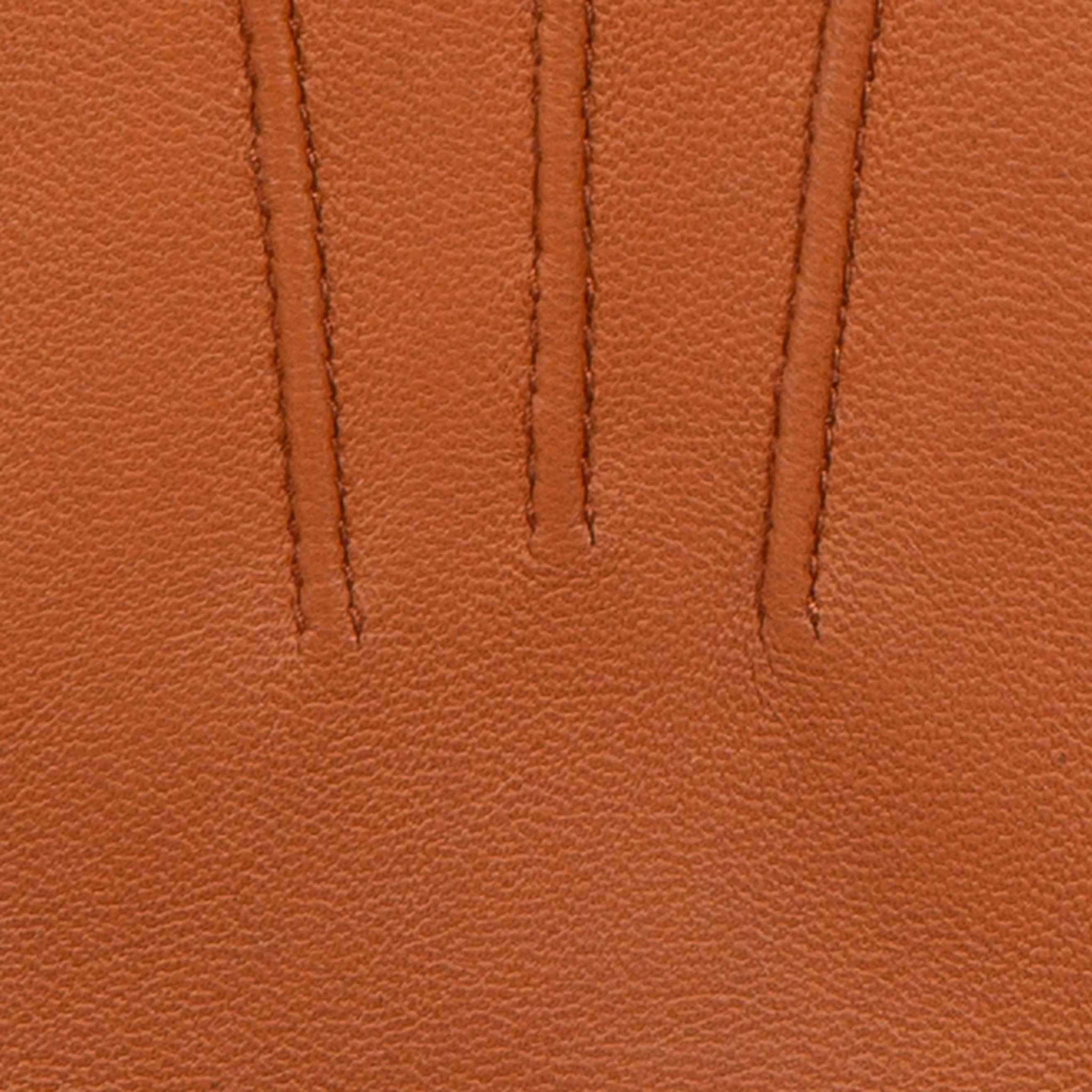 Women’s Touchscreen Three-Point Cashmere-Lined Leather Gloves - Image 24