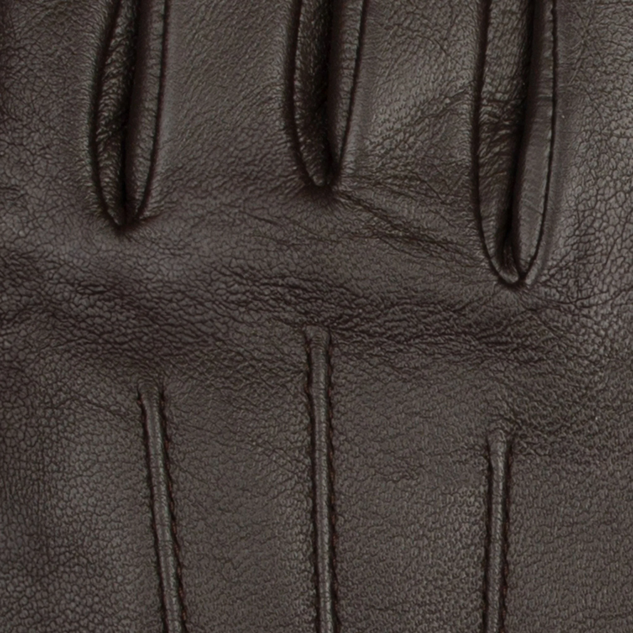 Women’s Touchscreen Three-Point Cashmere-Lined Leather Gloves - Image 34