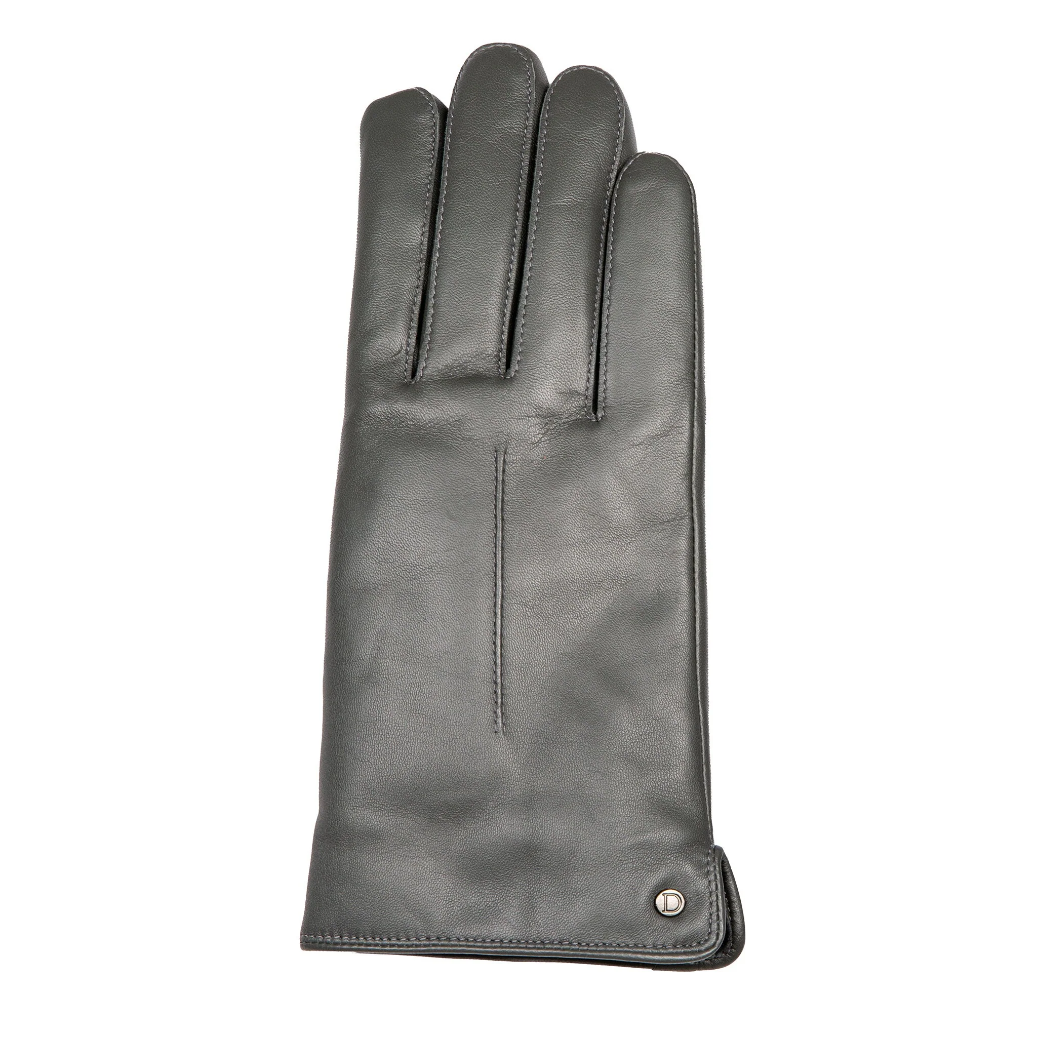Women’s Touchscreen Single-Point Faux Fur-Lined Leather Gloves - Image 27