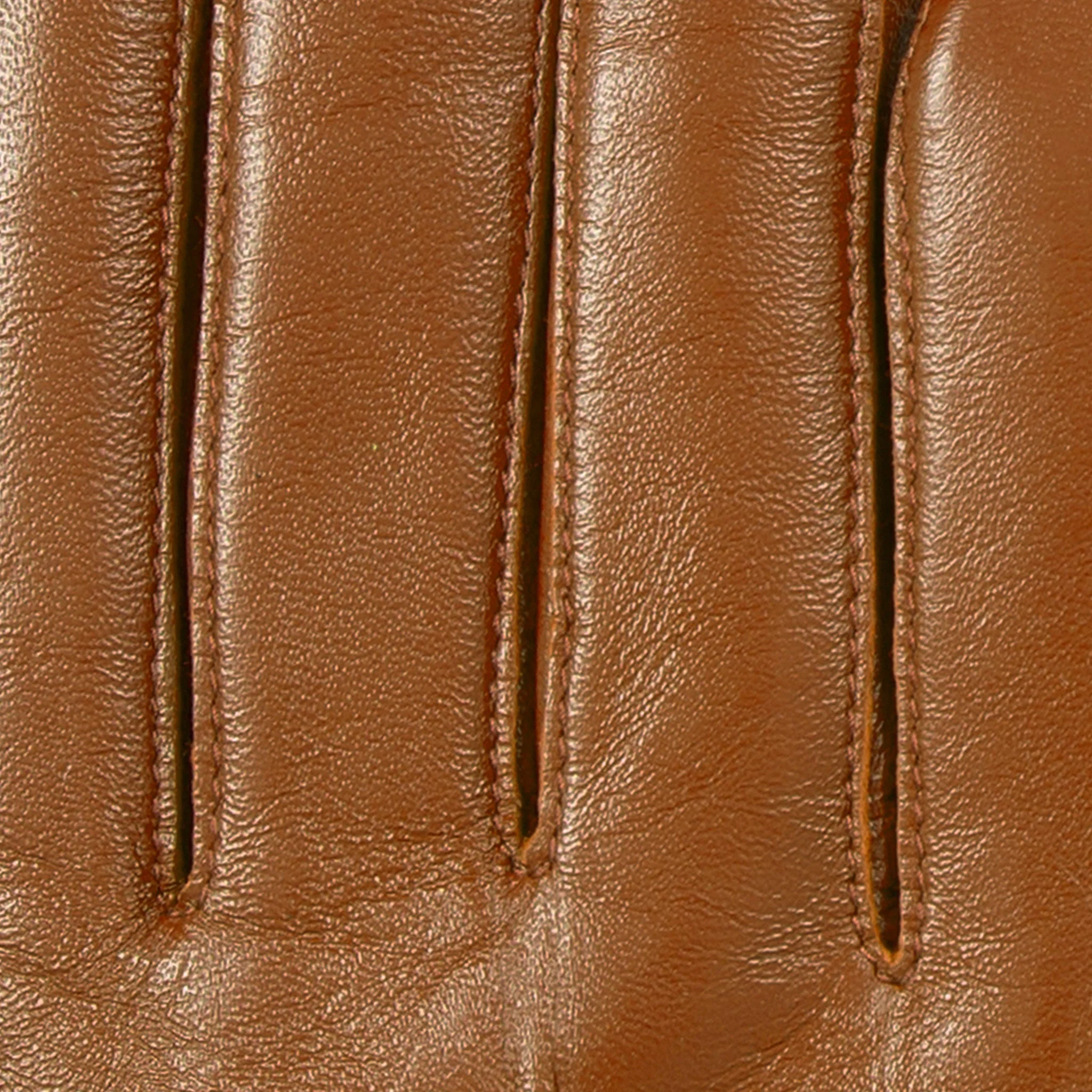 Women’s Touchscreen Single-Point Faux Fur-Lined Leather Gloves - Image 41