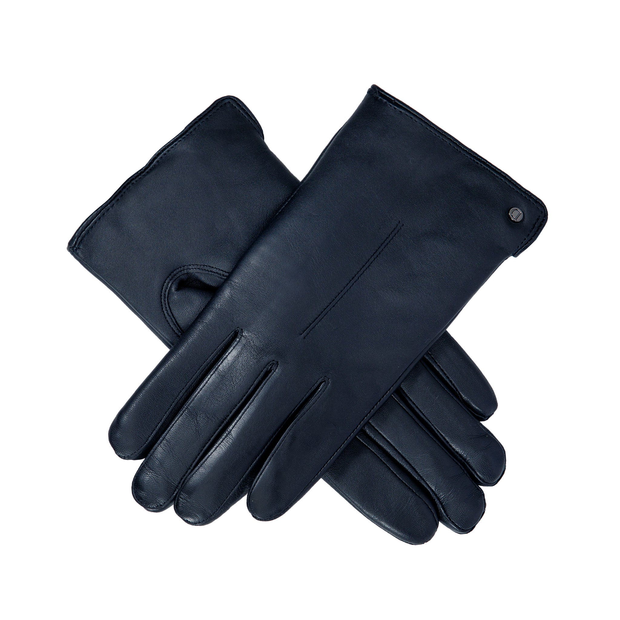 Women’s Touchscreen Single-Point Faux Fur-Lined Leather Gloves - Image 45