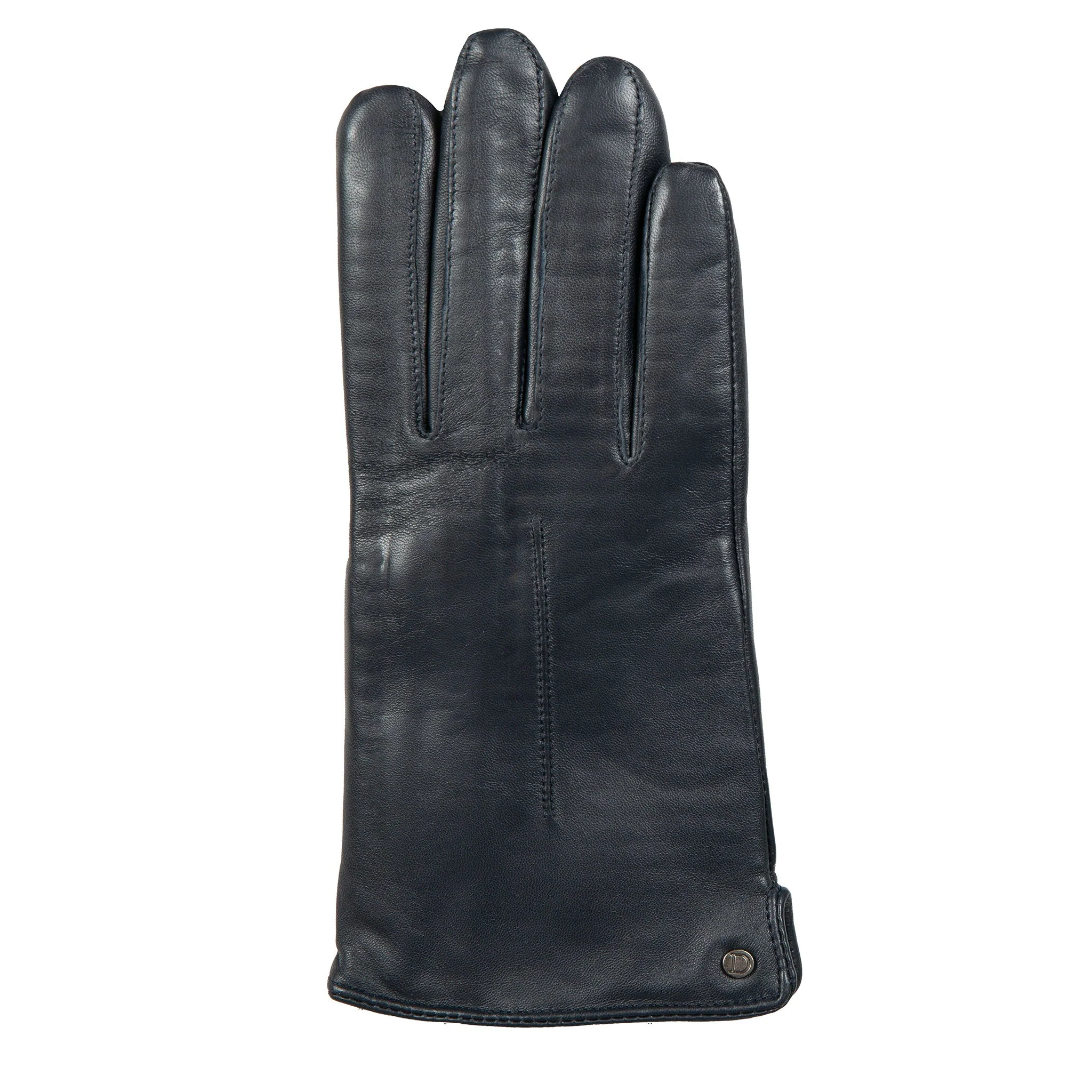 Women’s Touchscreen Single-Point Faux Fur-Lined Leather Gloves - Image 47