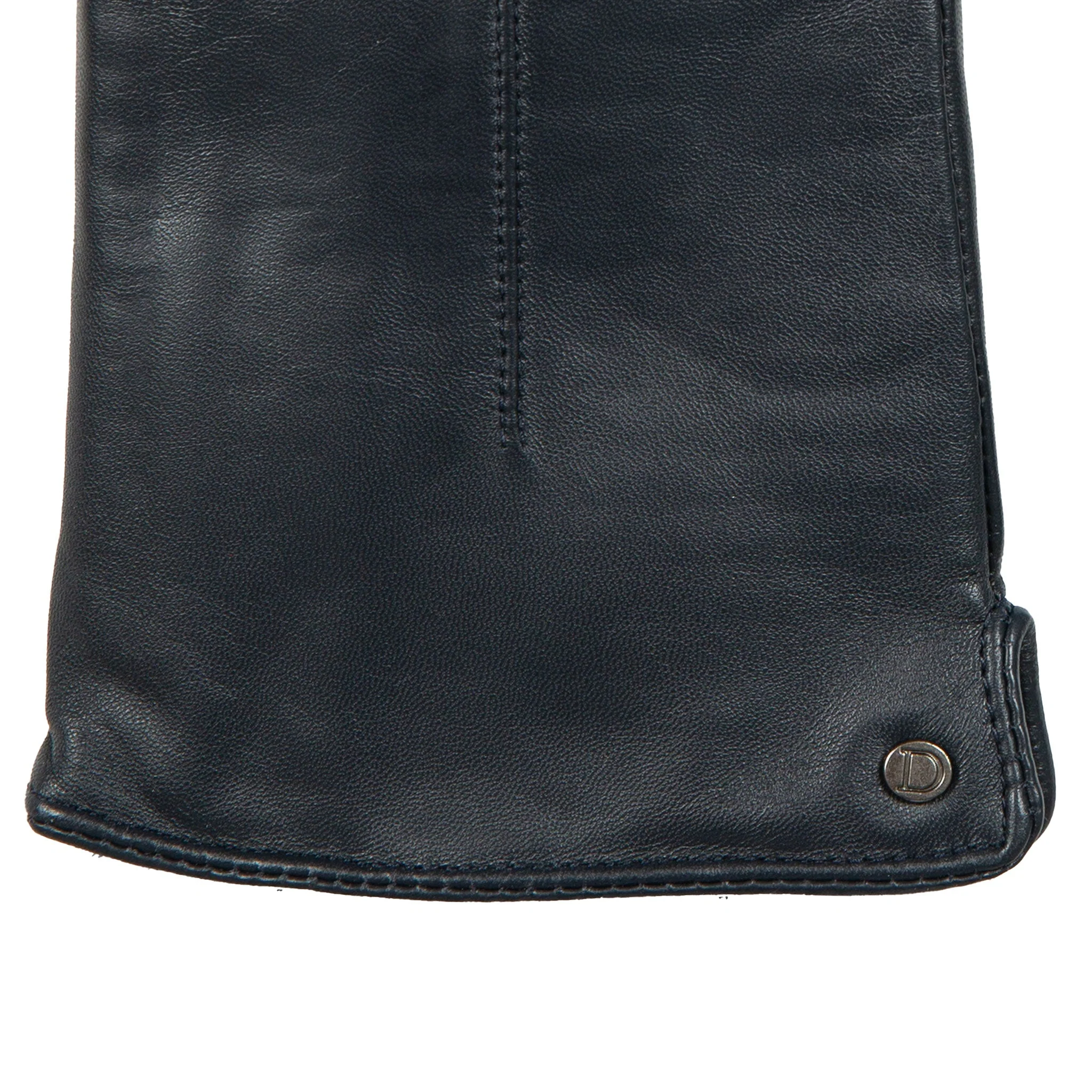 Women’s Touchscreen Single-Point Faux Fur-Lined Leather Gloves - Image 48