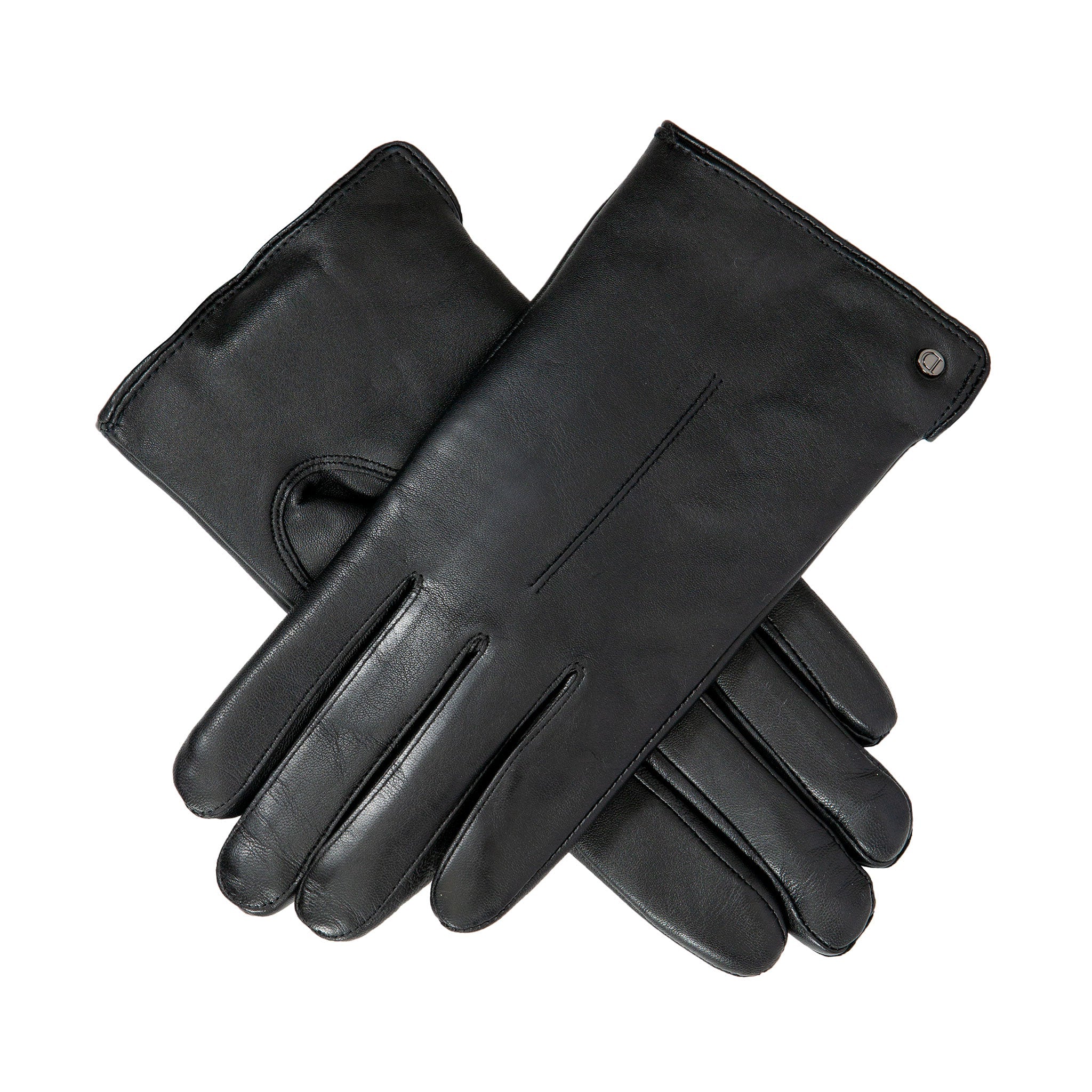 Women’s Touchscreen Single-Point Faux Fur-Lined Leather Gloves - Image 53