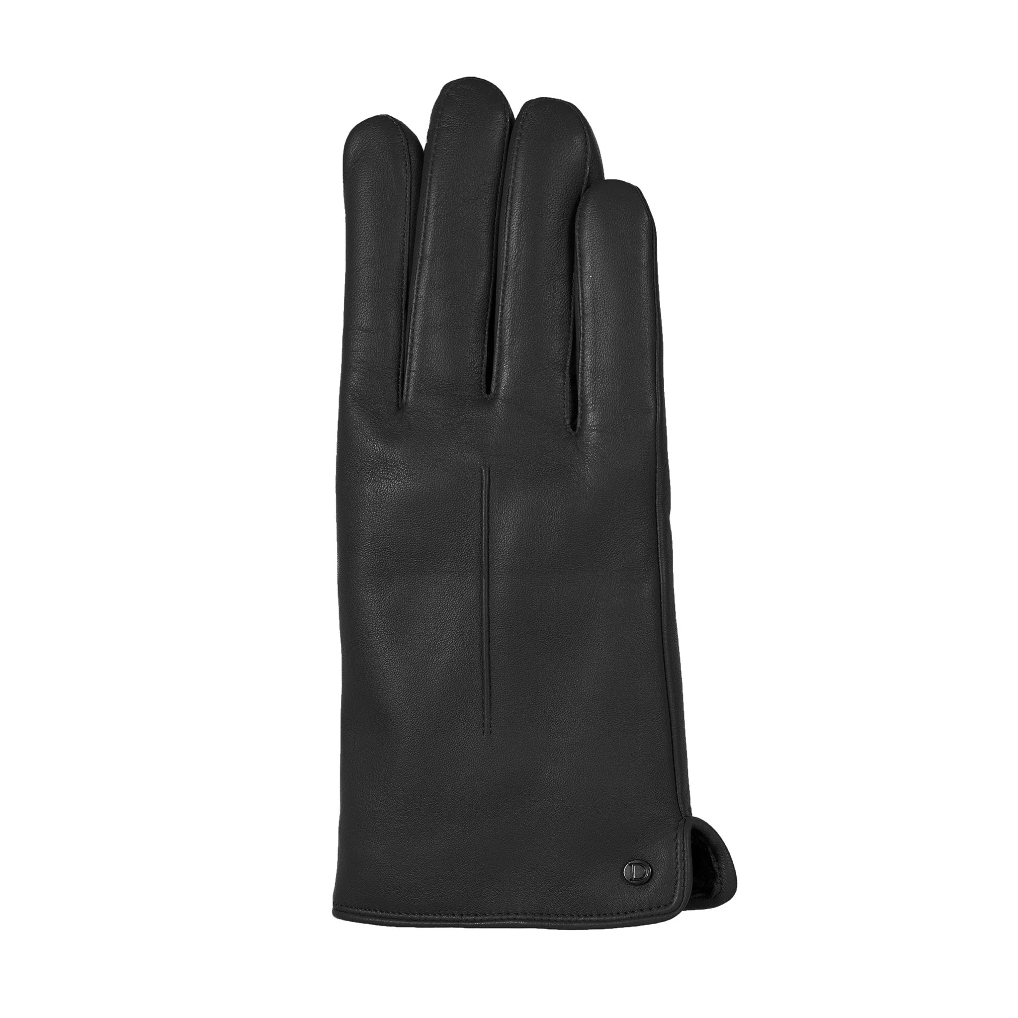 Women’s Touchscreen Single-Point Faux Fur-Lined Leather Gloves - Image 55