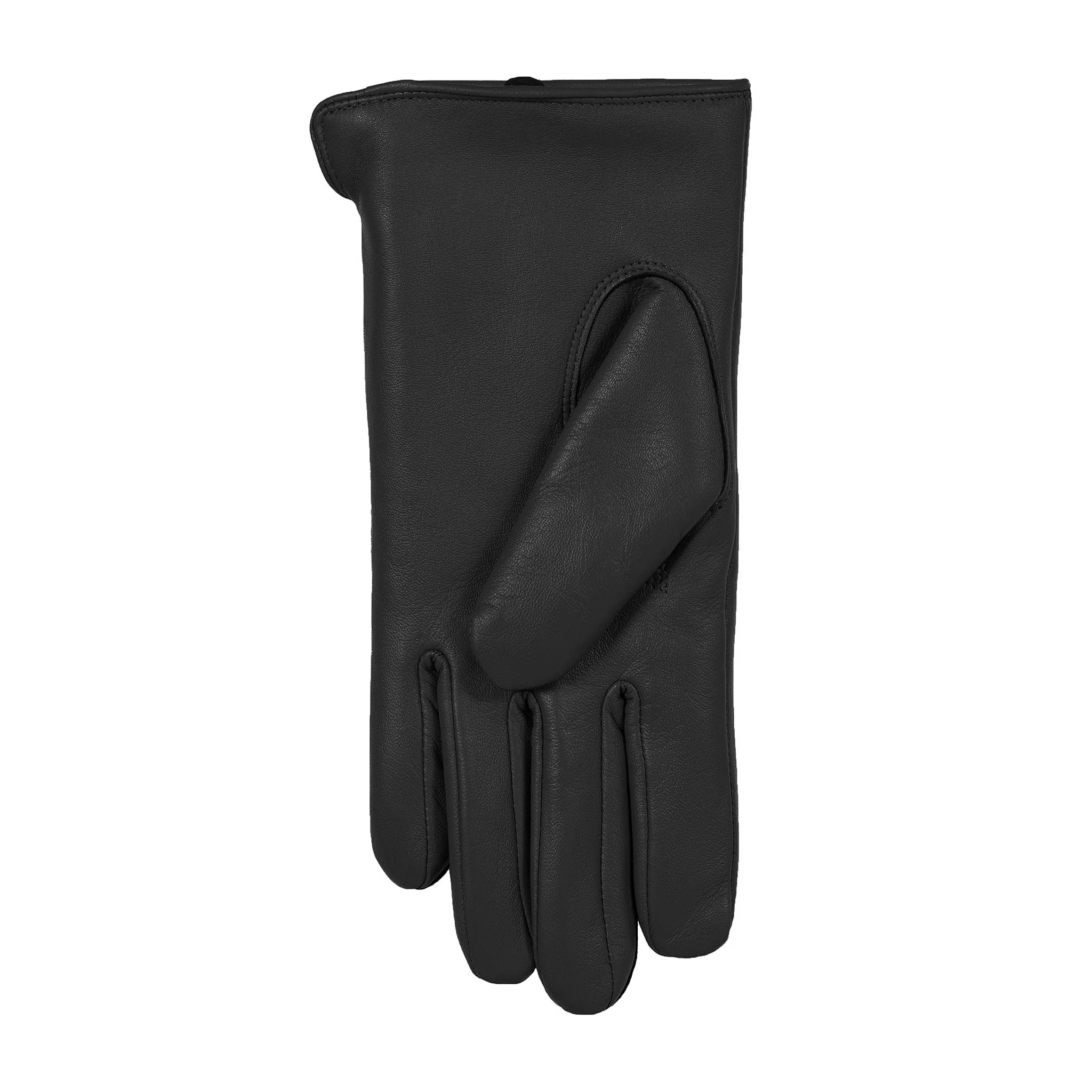 Women’s Touchscreen Single-Point Faux Fur-Lined Leather Gloves - Image 57